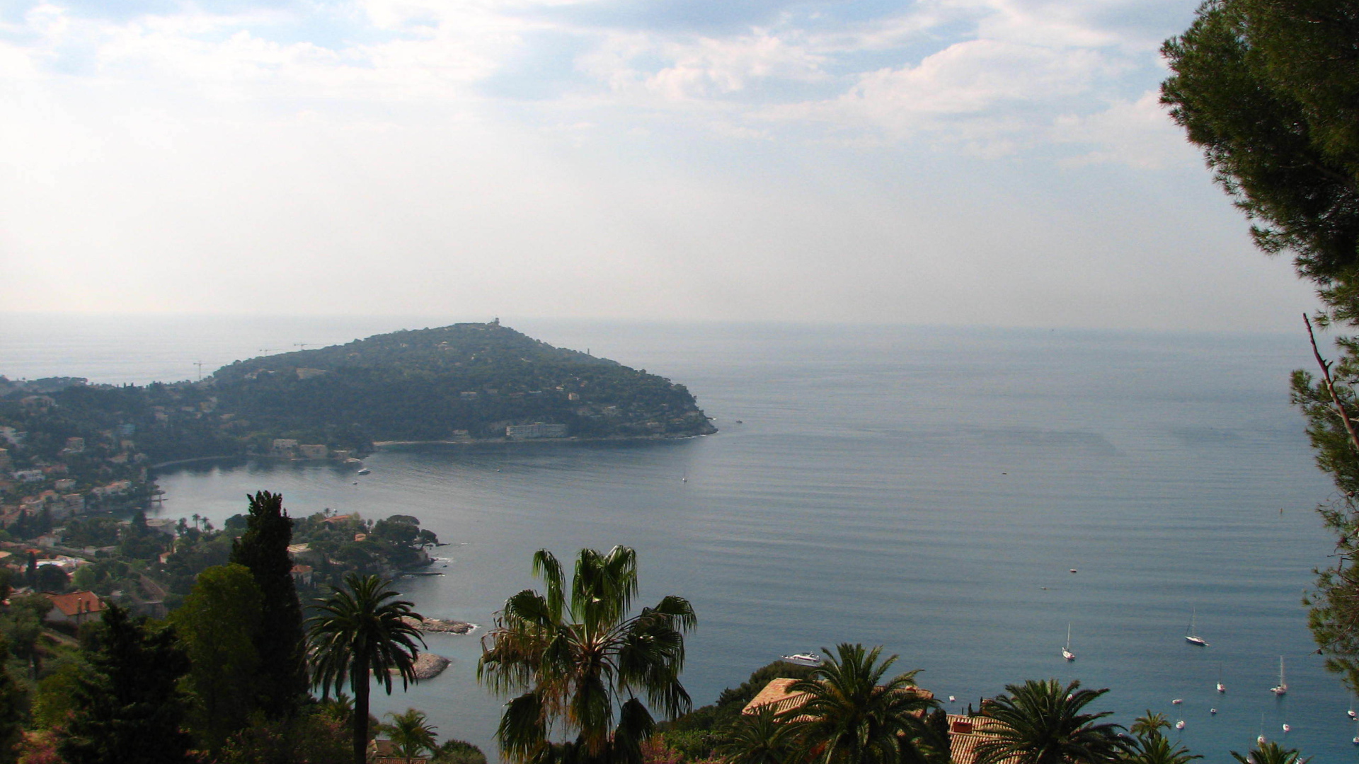 Полуостров на курорте Сен-Жан-Кап-Ферра, Франция