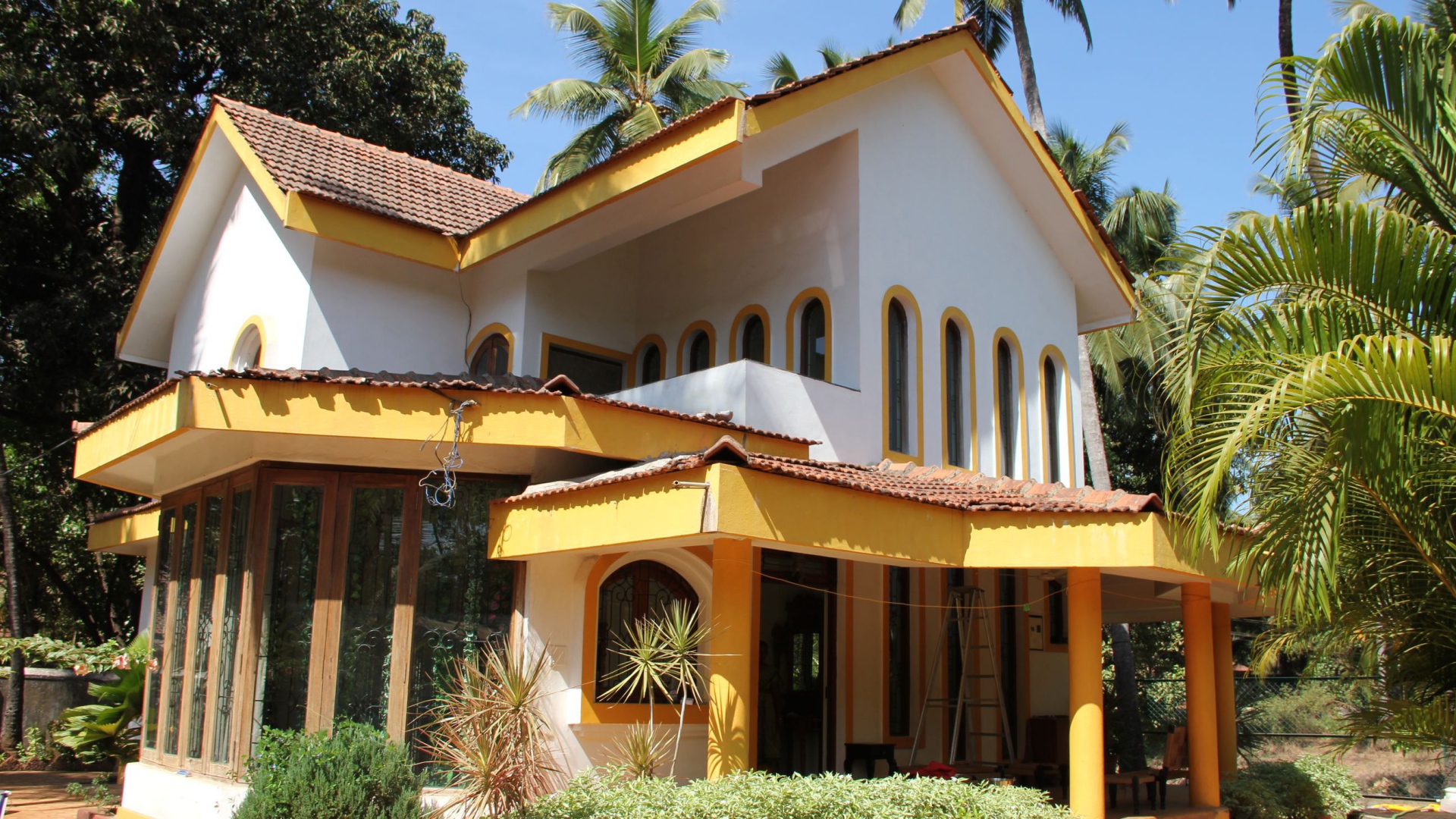 Красивые дома в Гоа