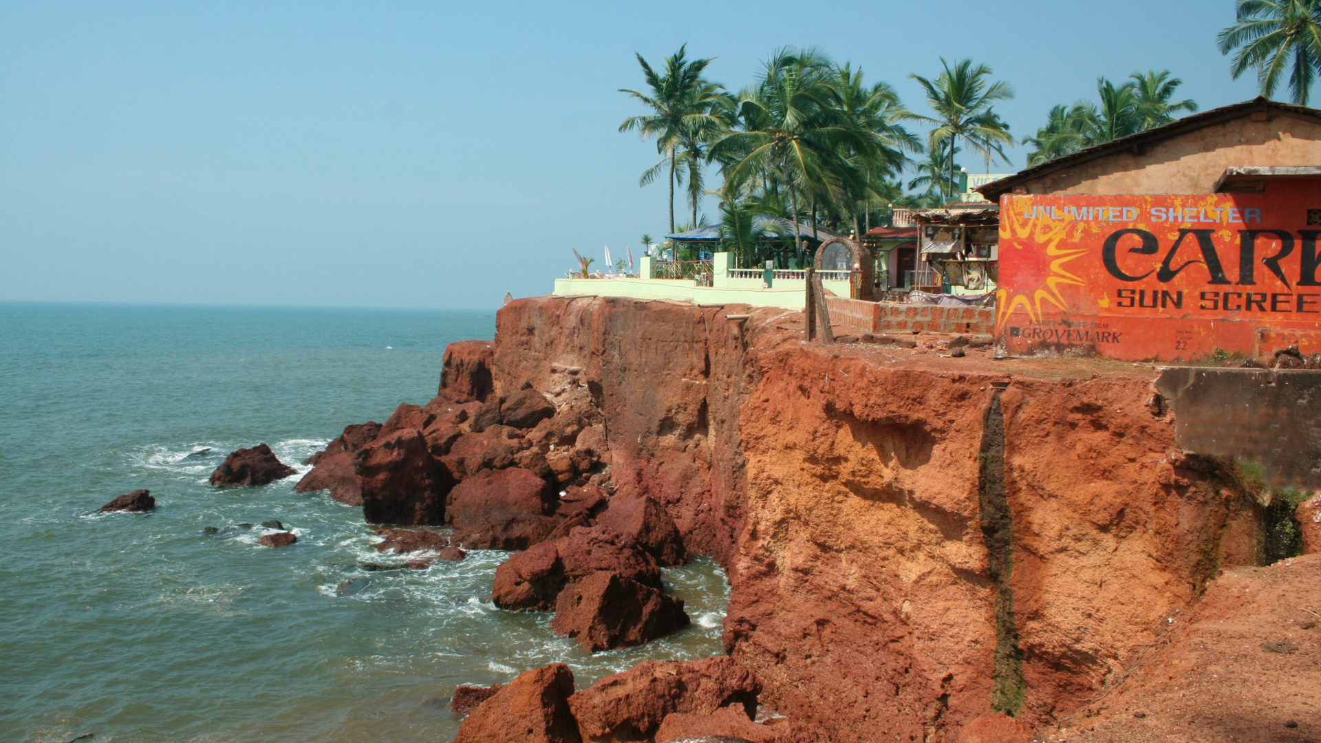 Красивый вид на Анджуну