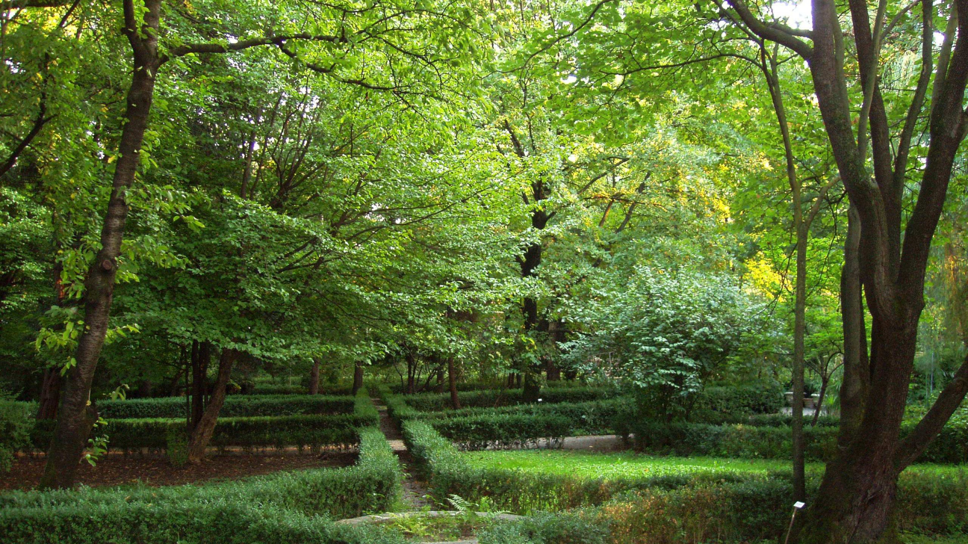 Ботанический сад в Парме, Италия