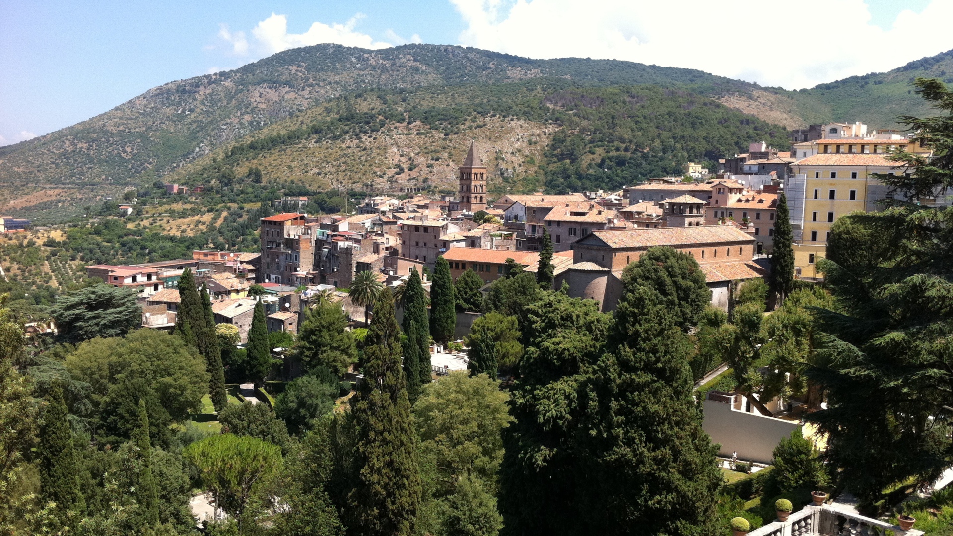 Город в Тиволи, Италия