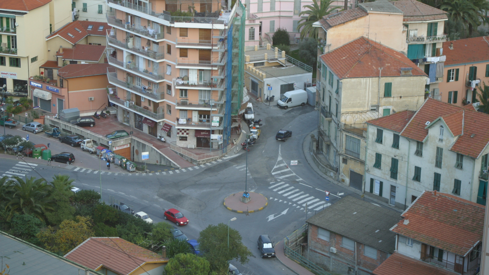 Городские улицы в Сан Ремо, Италия