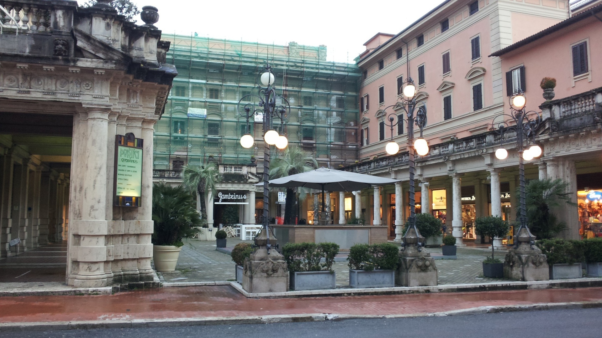 Гостиница на курорте в Монтекатини Терме, Италия