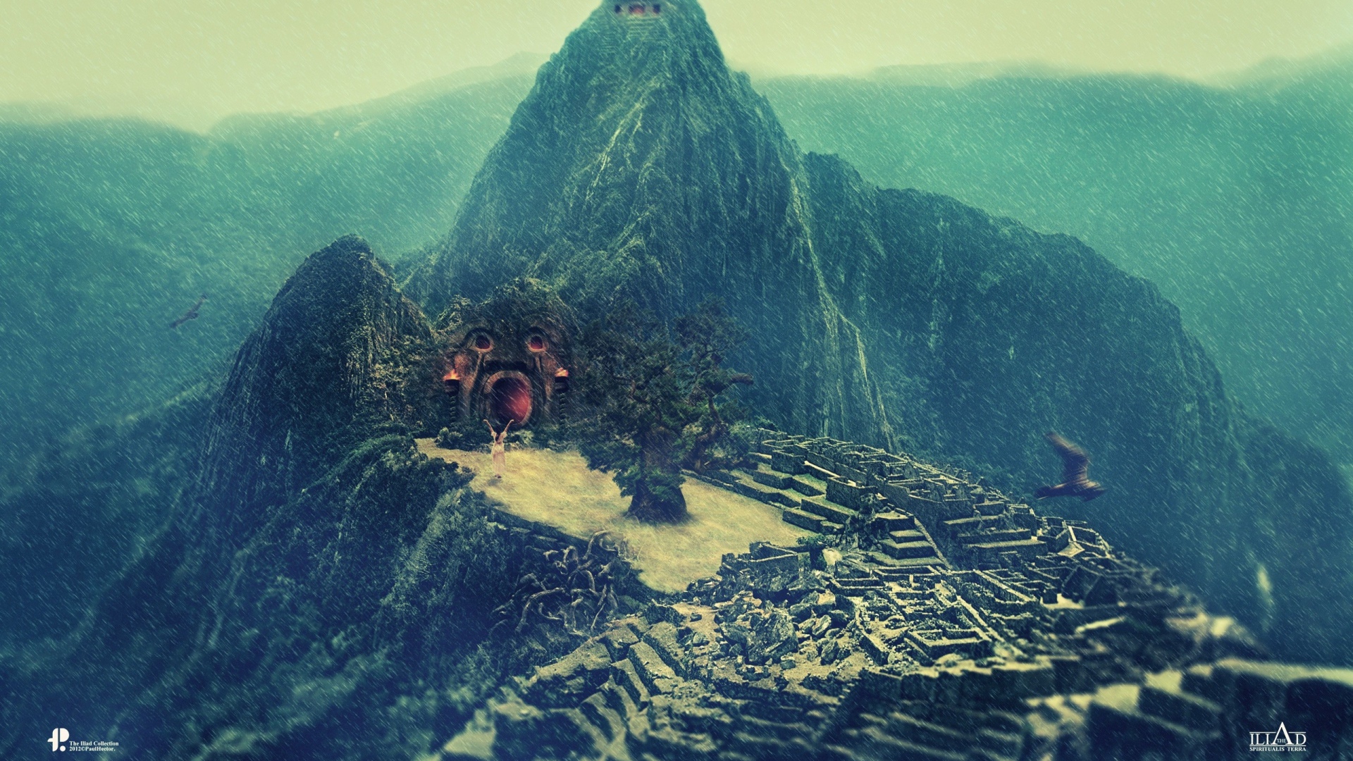 Древний храм в Перу