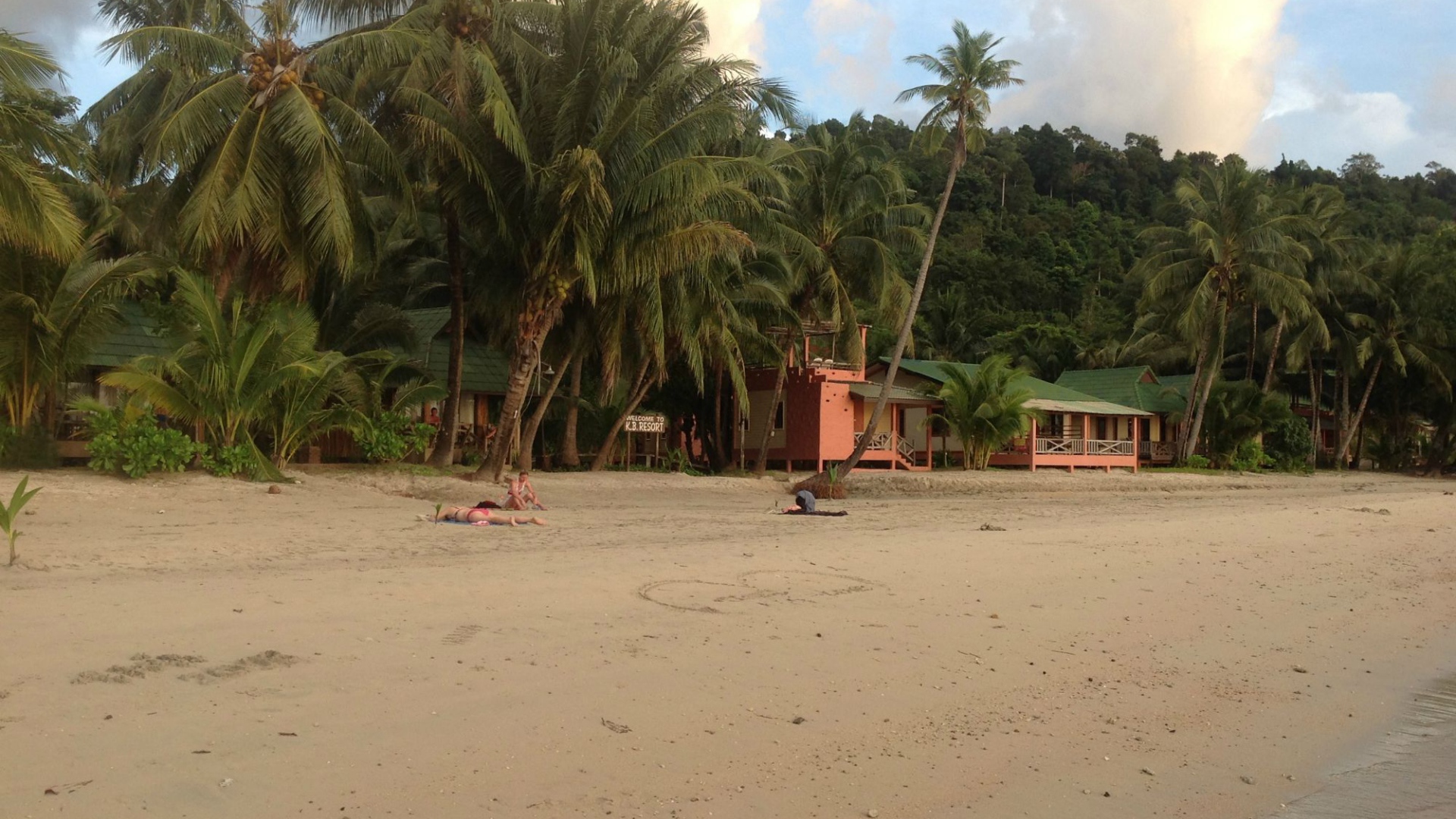 Пляж на острове Чанг, Таиланд