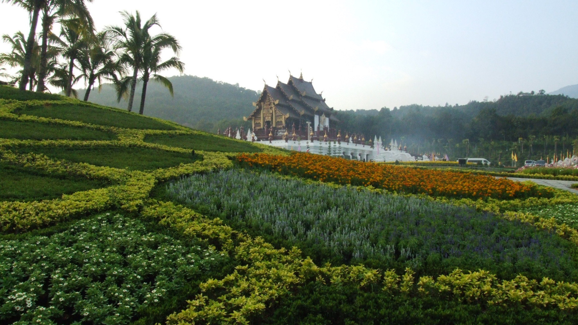 Сад на курорте Чианг Май, Таиланд