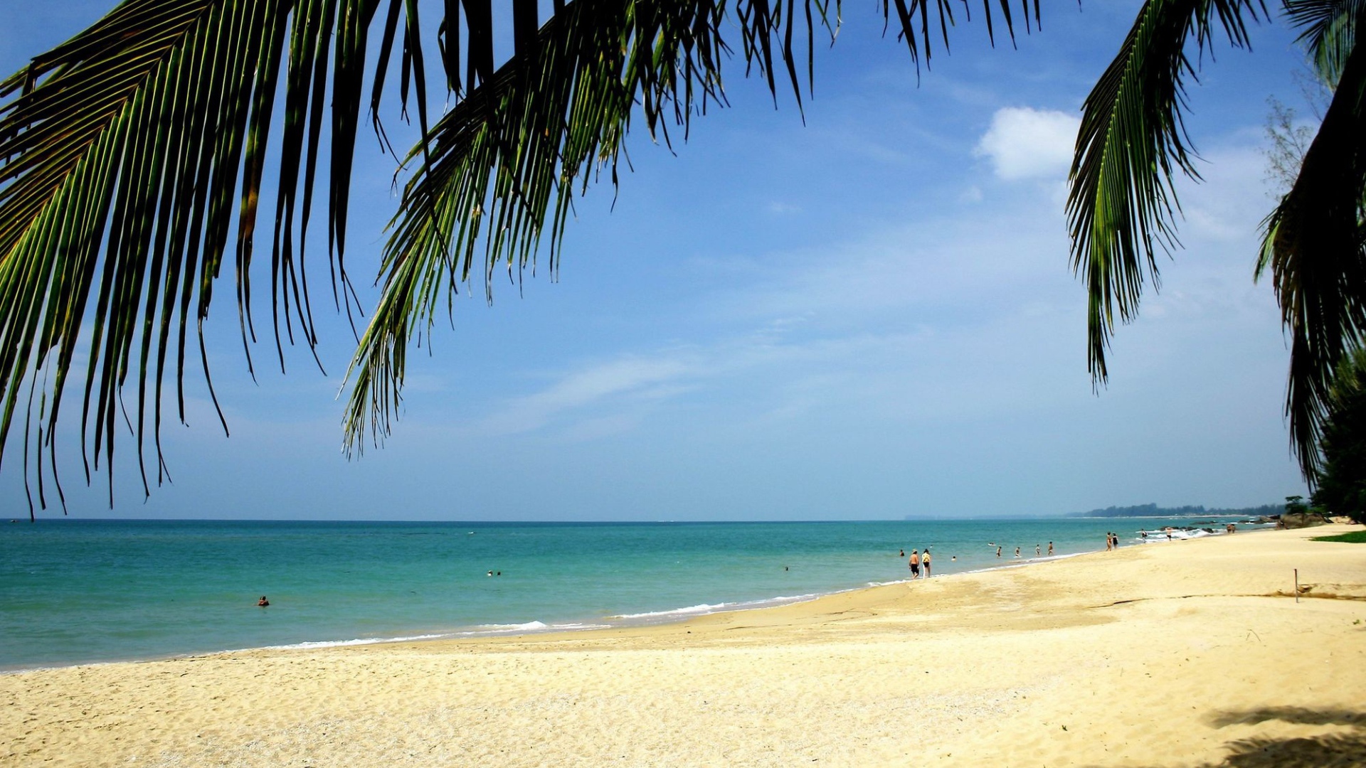 Золотой пляж на острове Самуи, Таиланд