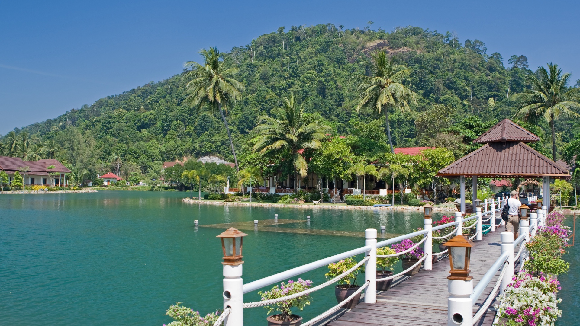 Причал на острове Чанг, Таиланд