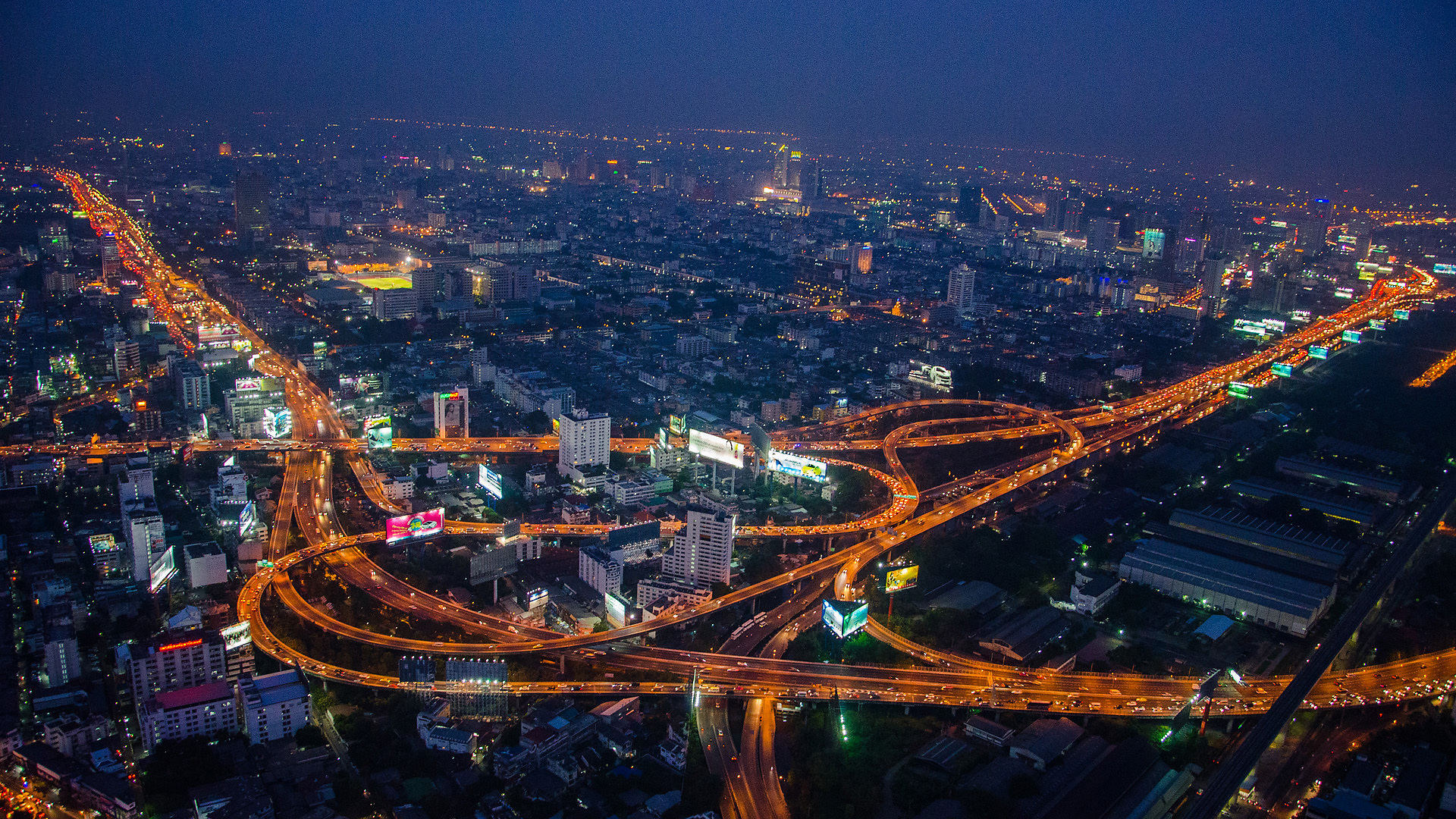 Ночной Бангкок, Таиланд