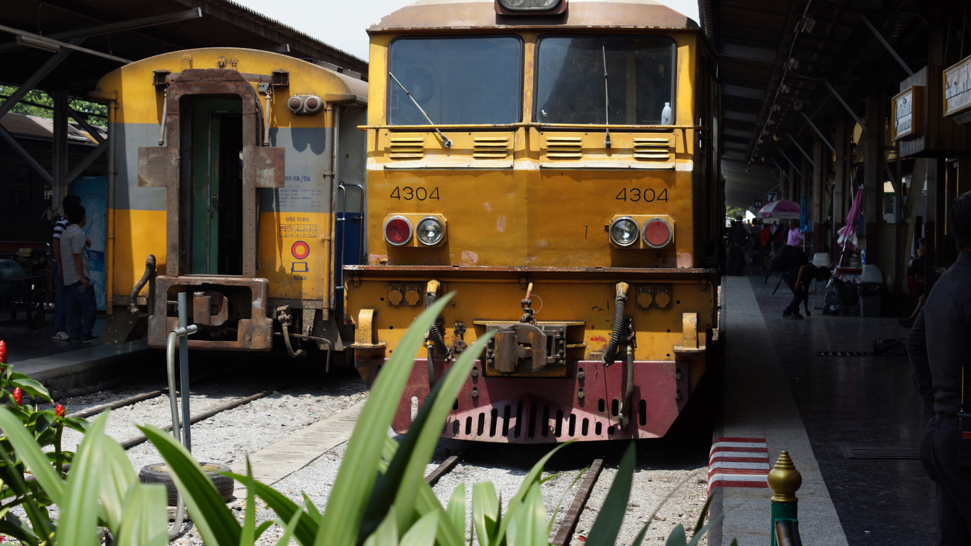 Железнодорожный вокзал в Бангкоке, Таиланд