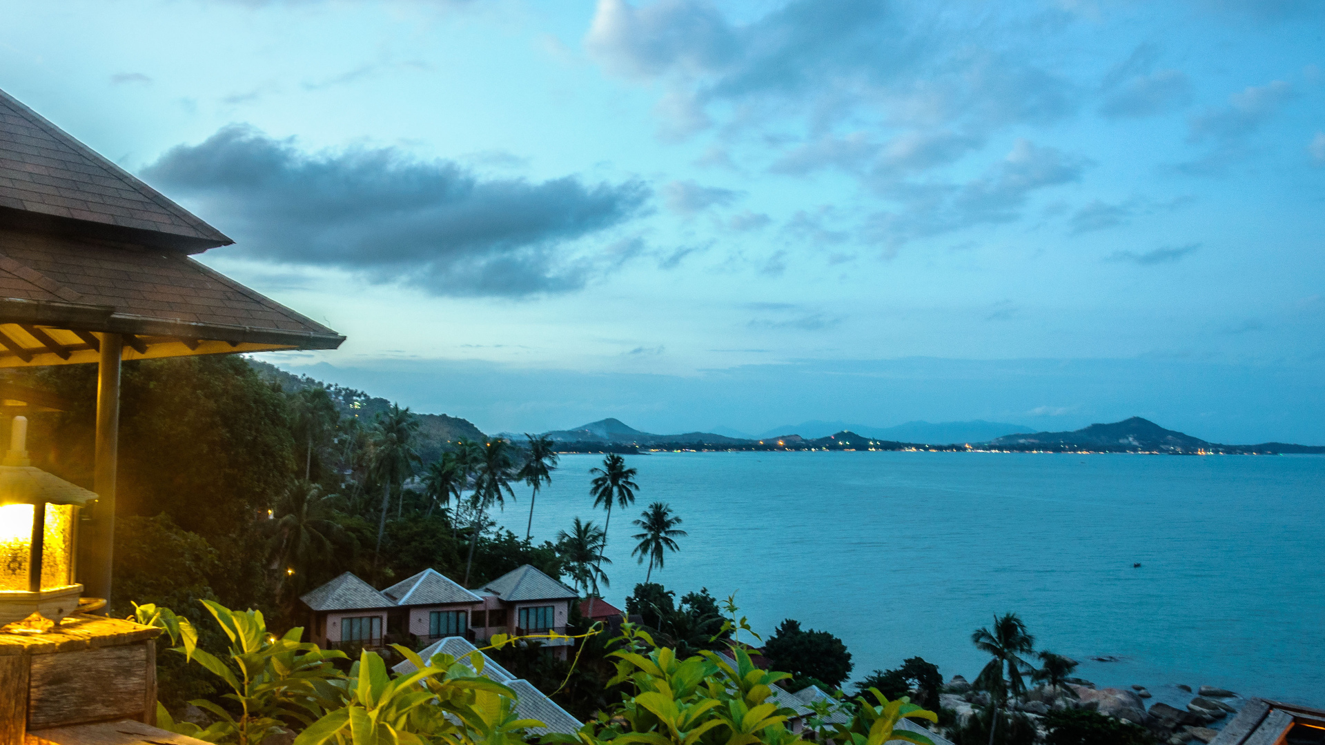 Вид на залив на острове Самуи, Таиланд