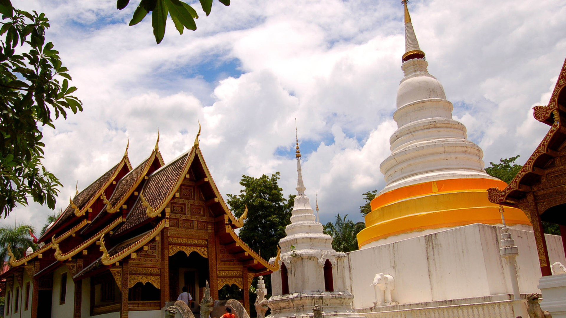 Храм Ват Пхра Сингх на курорте Чианг Май, Таиланд