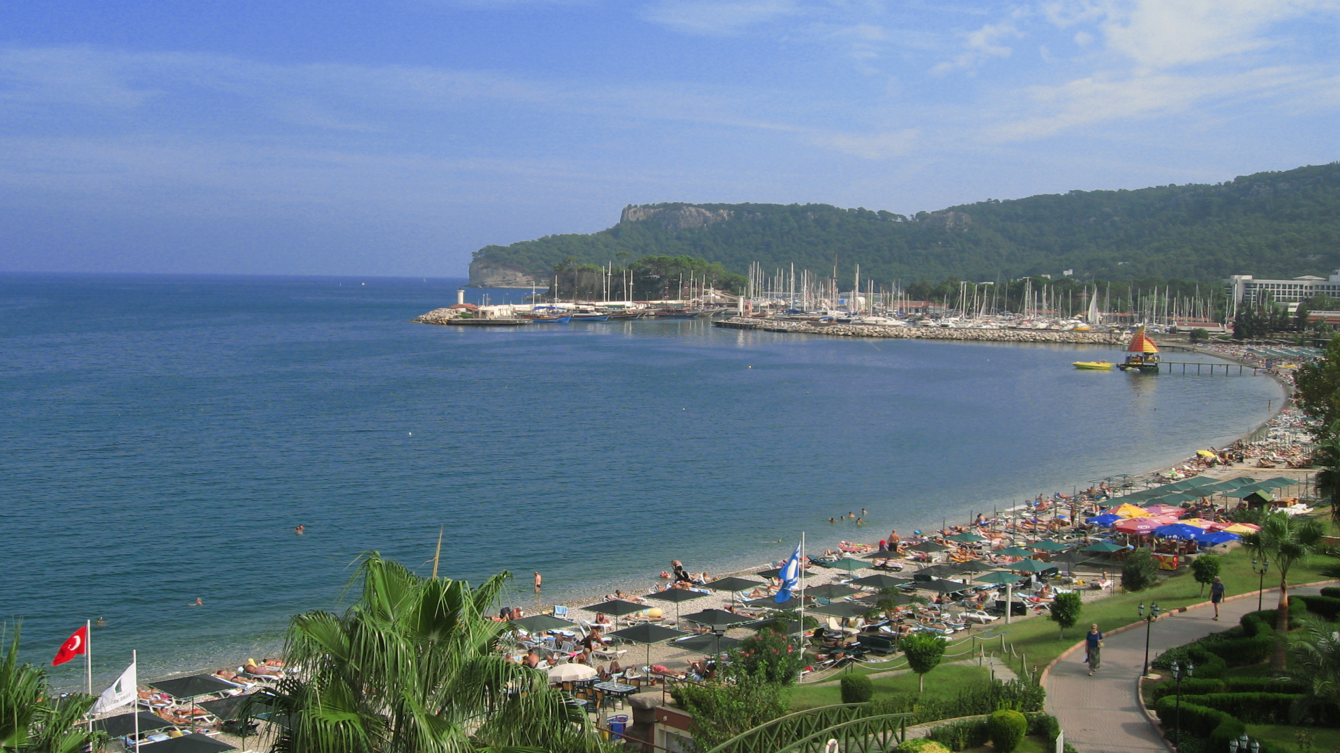 Побережье в Кемер, Турция