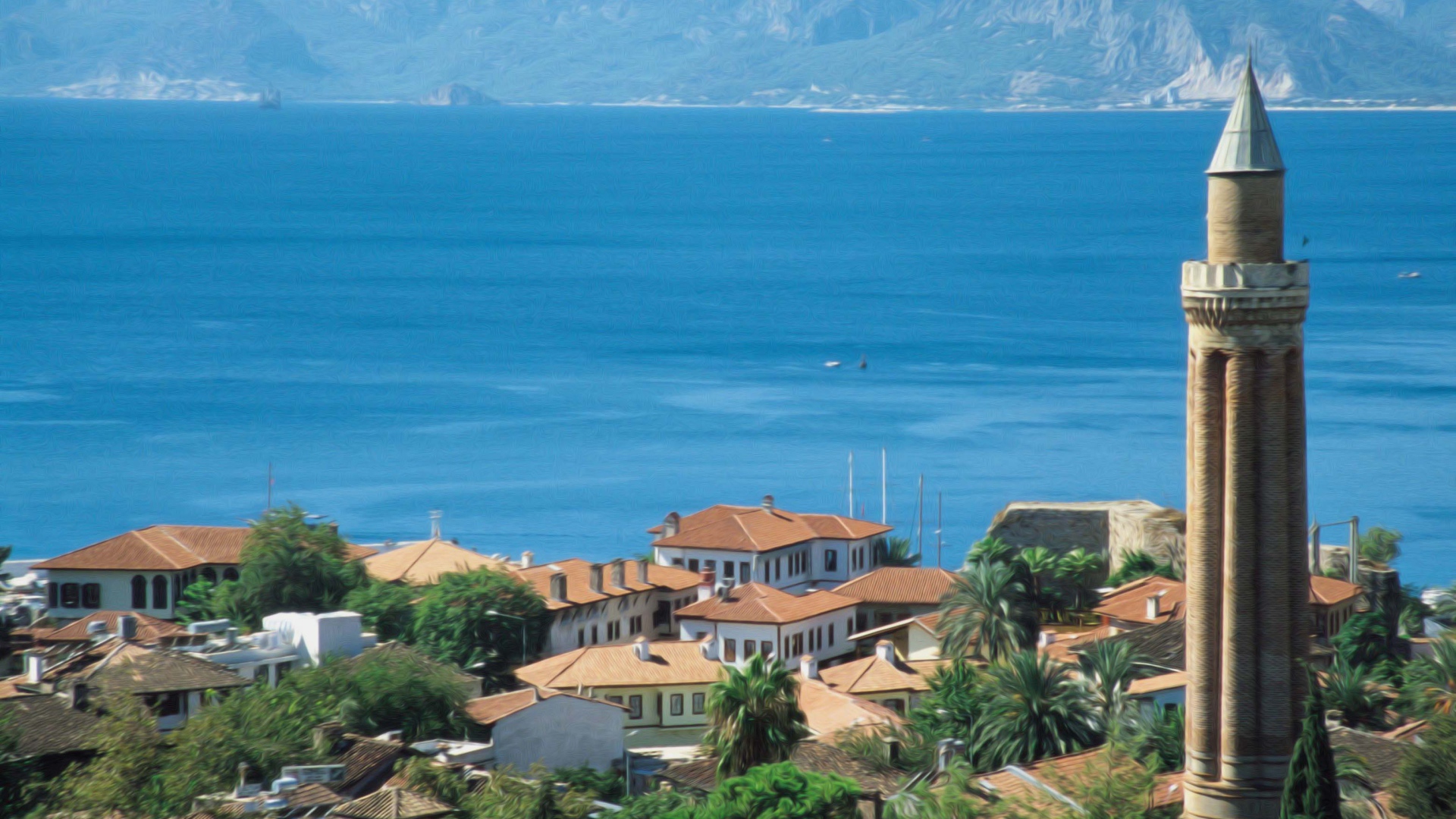 Побережья в Мерсине, Турция