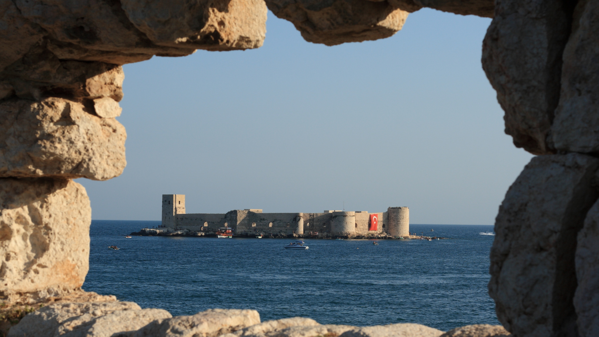 Старинный форт в Мерсине, Турция