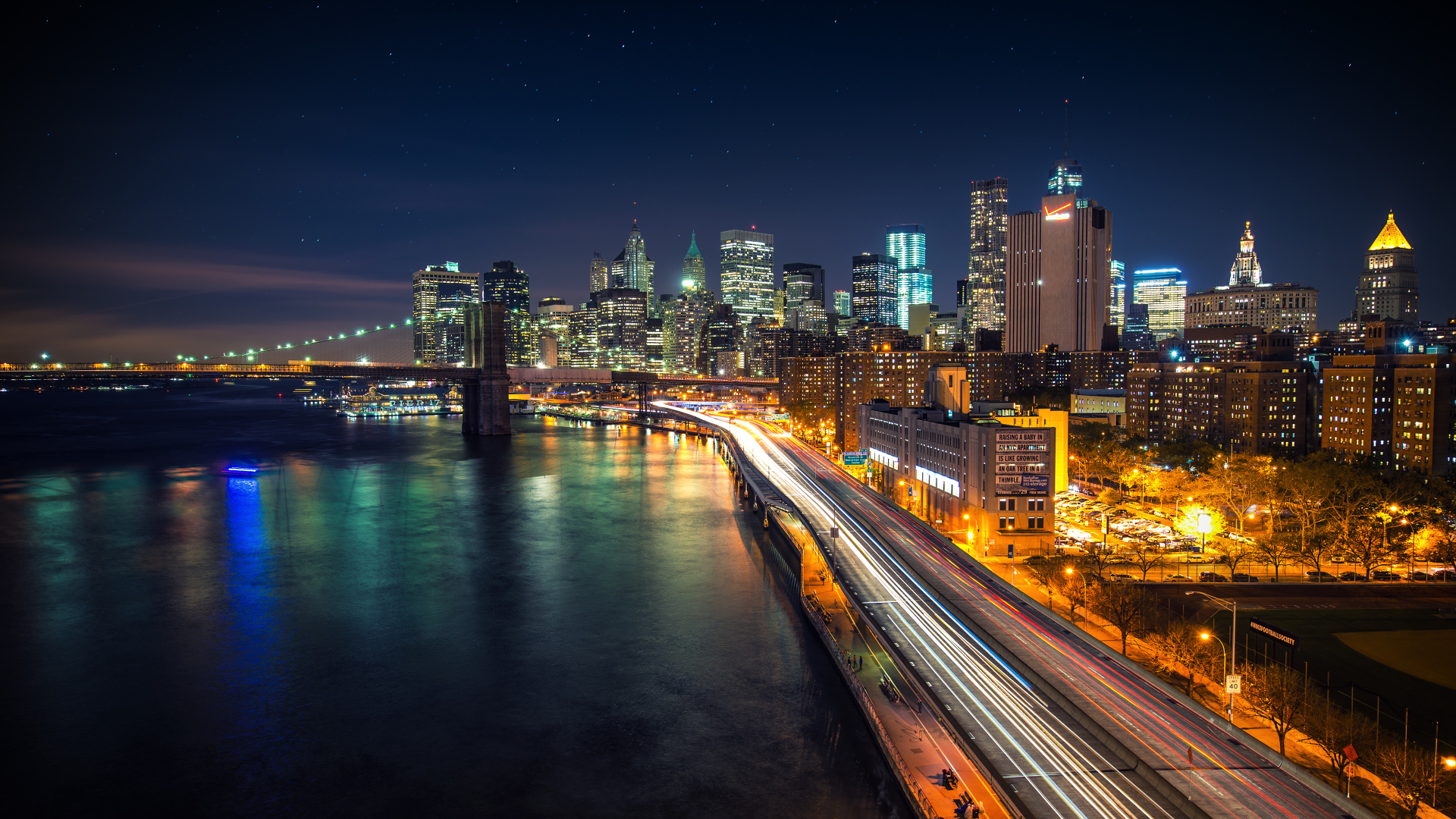Stellar Night over Manhattan
