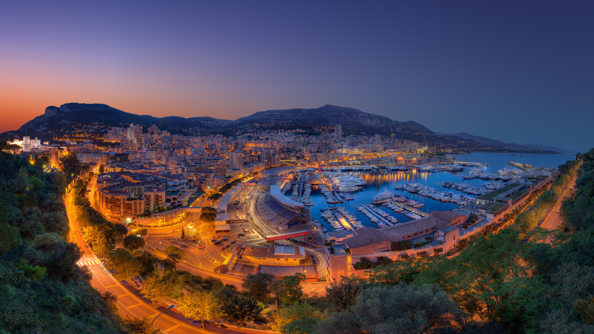 Порт Эркюль в Княжестве Монако