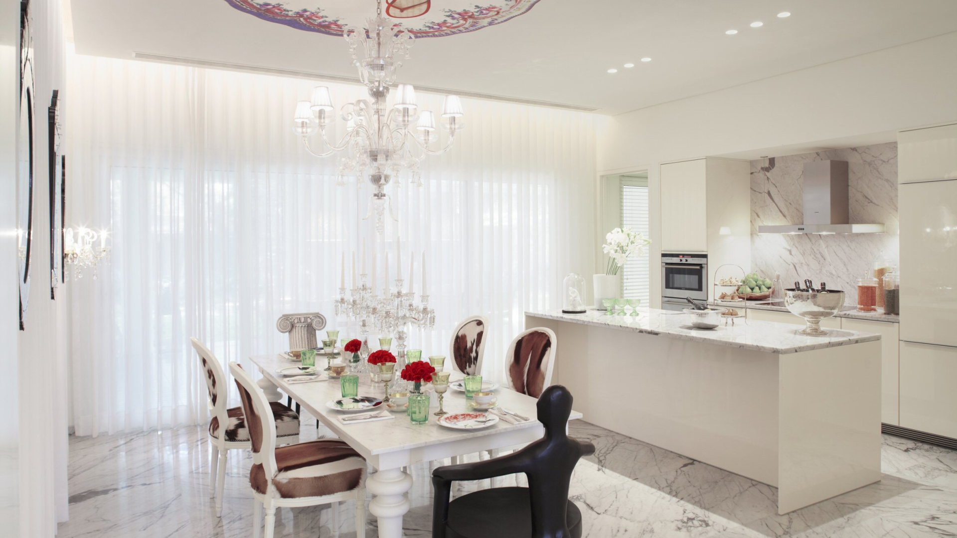 Удивительный дизайн кухни