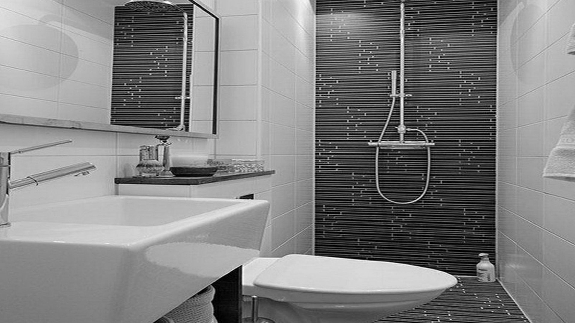 Красивый дизайн ванной комнаты