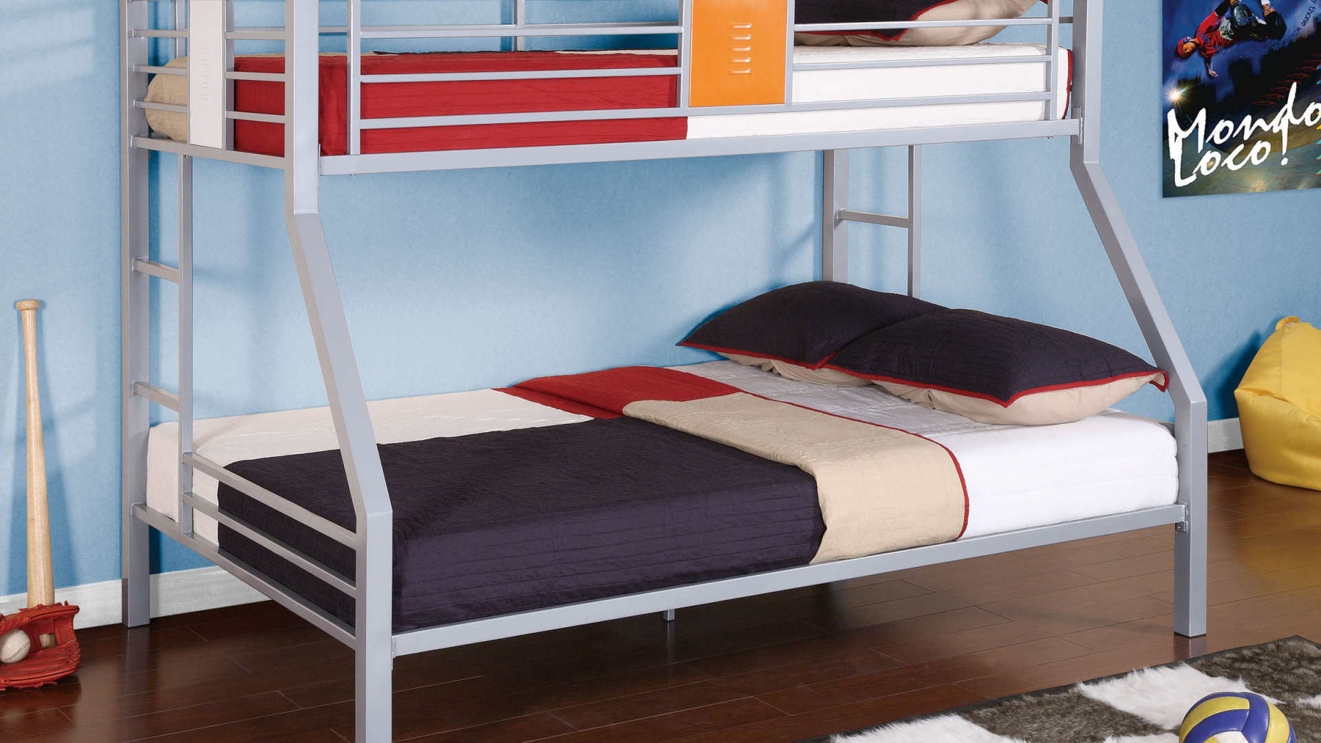 Кровать в детской для мальчиков