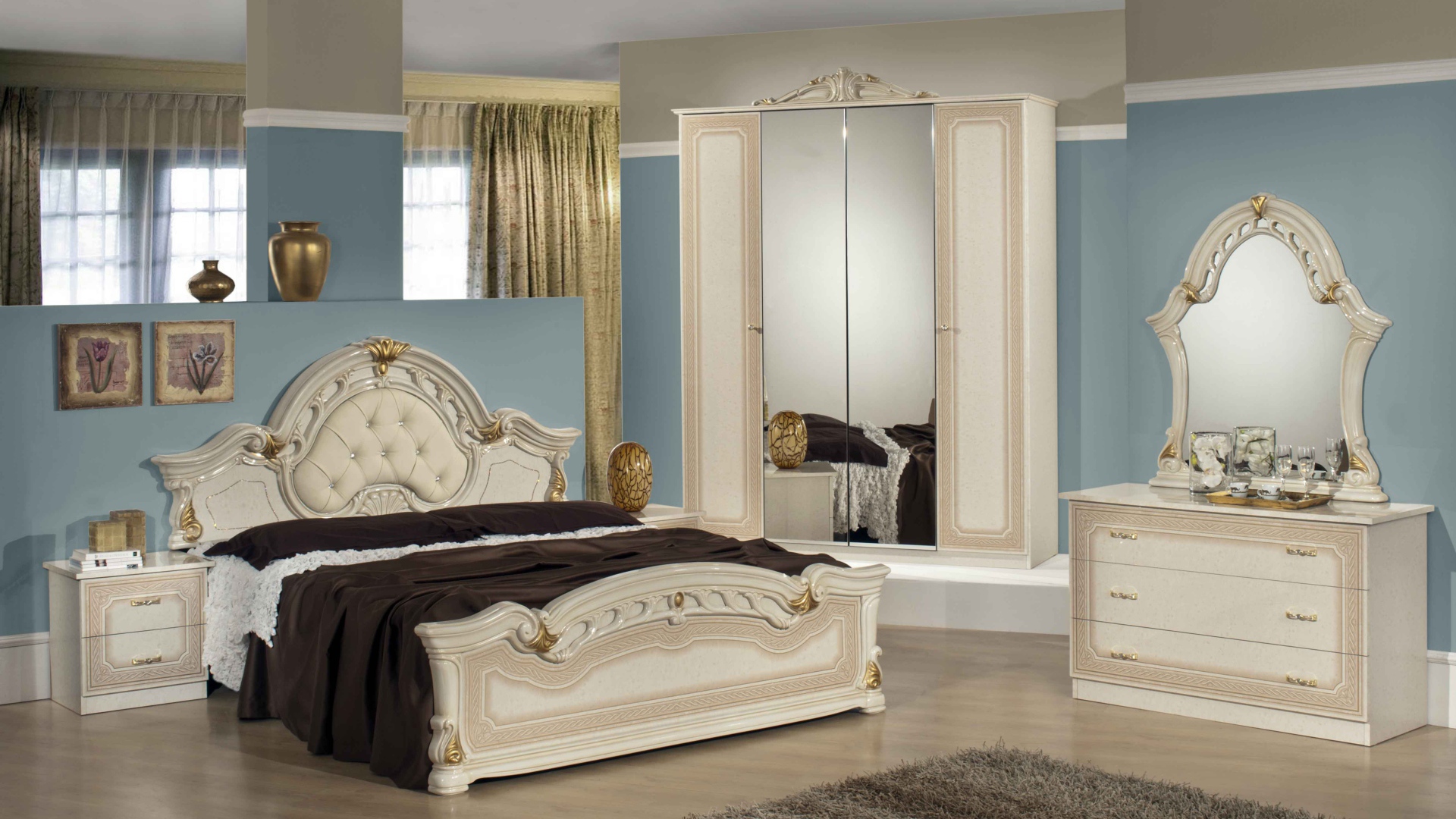 Спальня в итальянском стиле