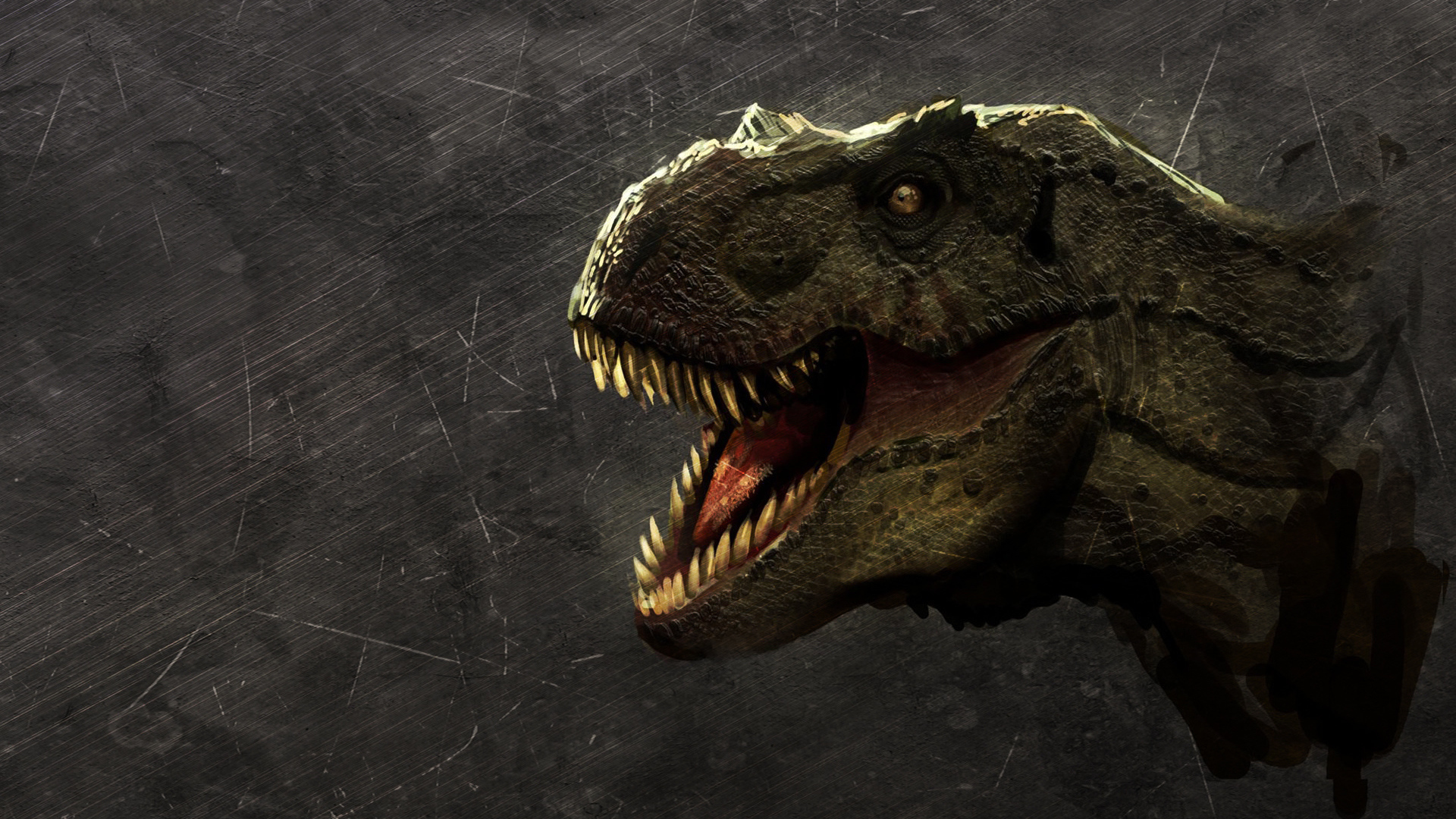 Голова динозавра