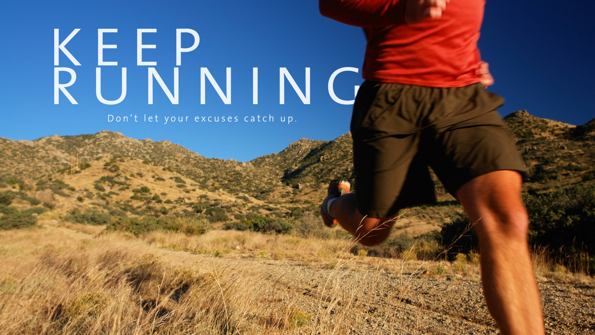 Занимайся бегом и спортом