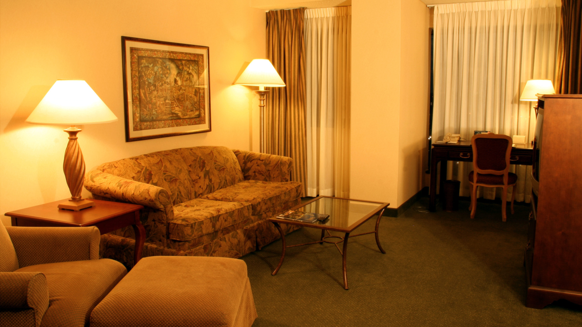 Гостиная в отеле