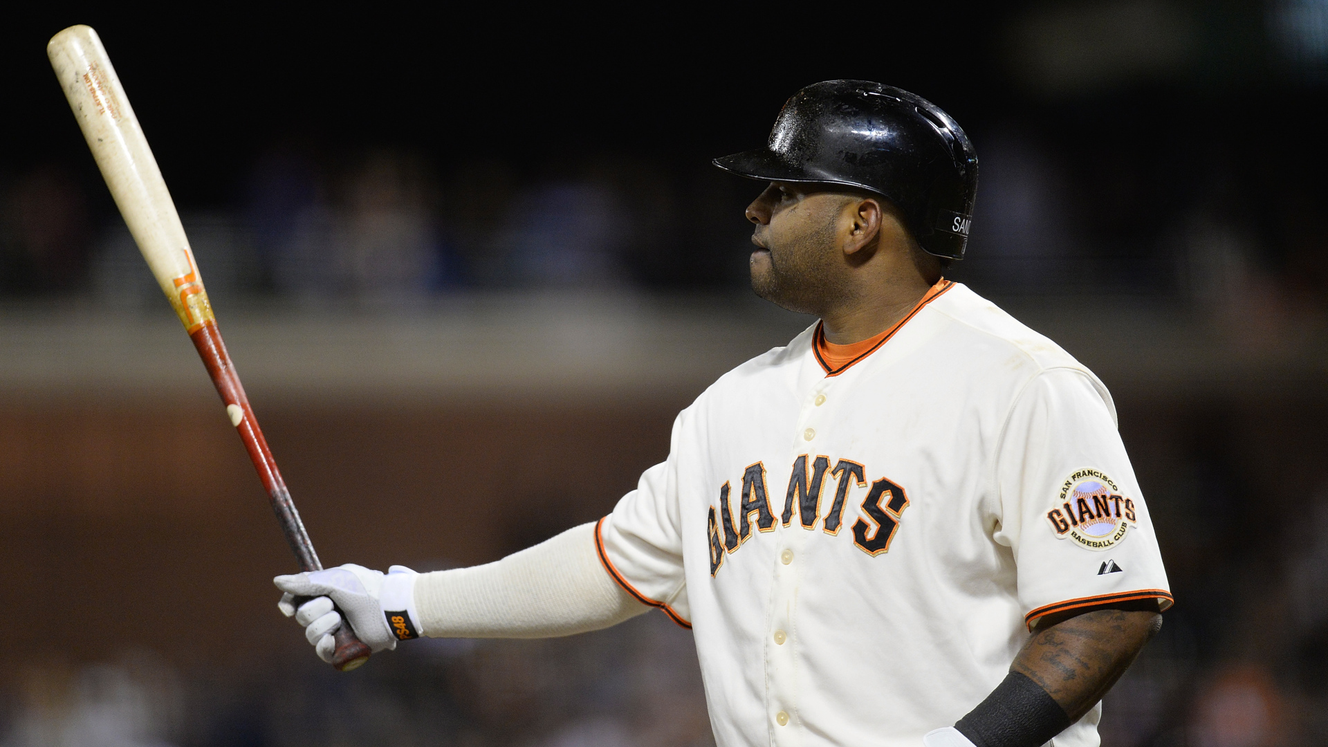 Пабло Сандовал хорошо играет в бейсбол