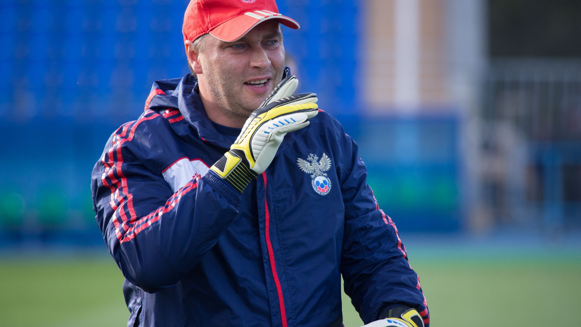 Тренер сборной России Сергей Овчинников