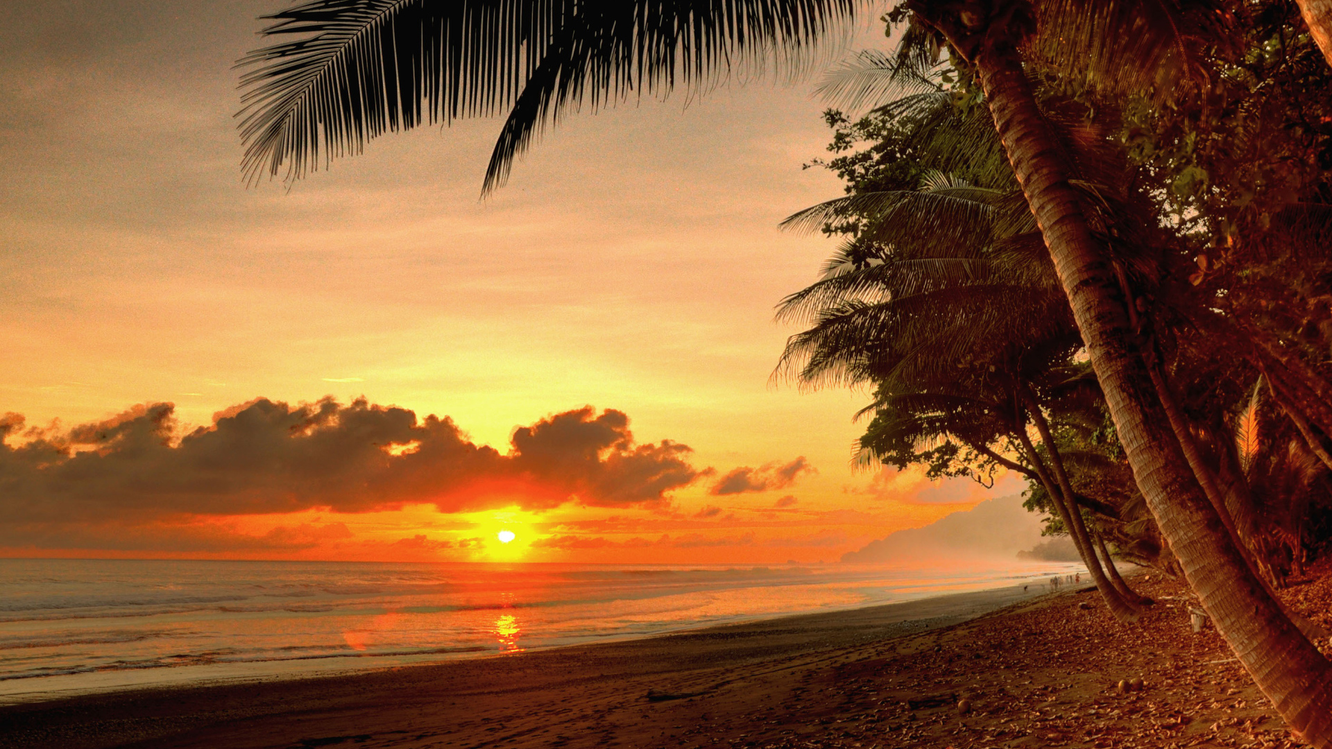 Начало солнца Коста-Рика