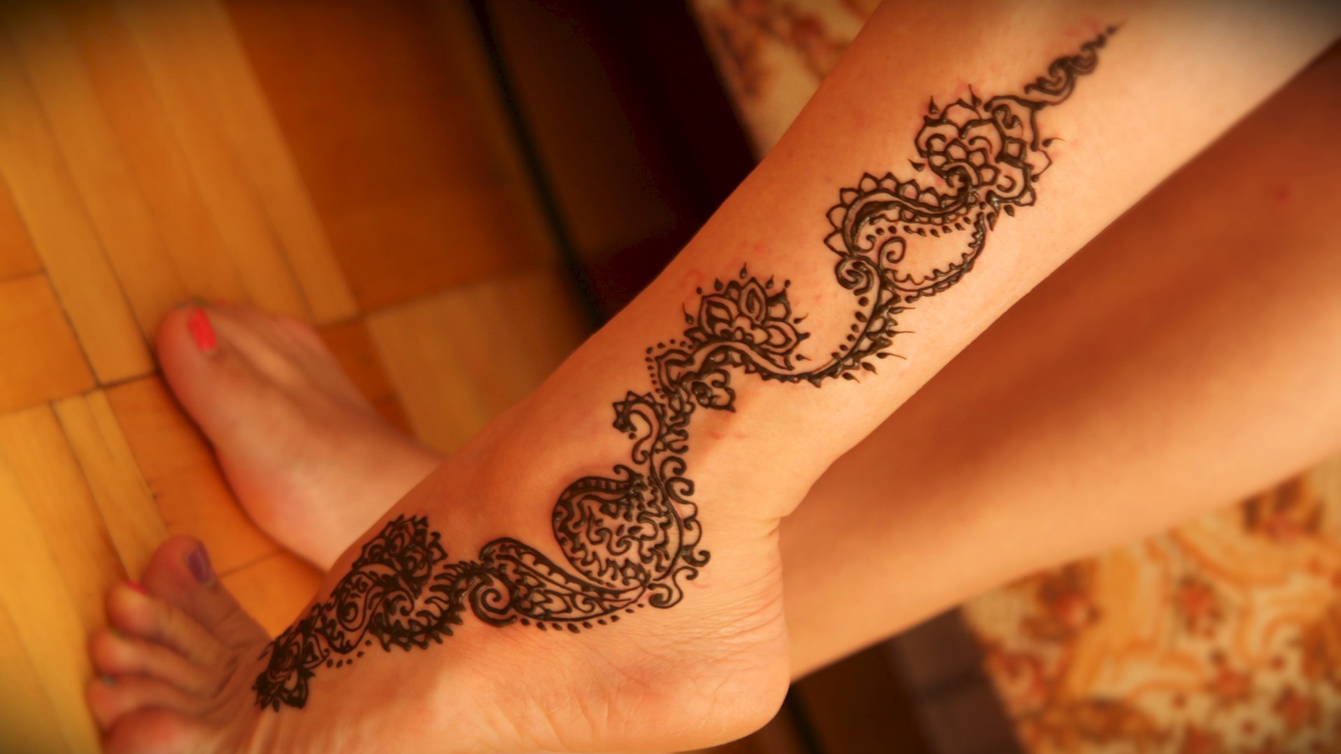 Татуировки на лодыжке