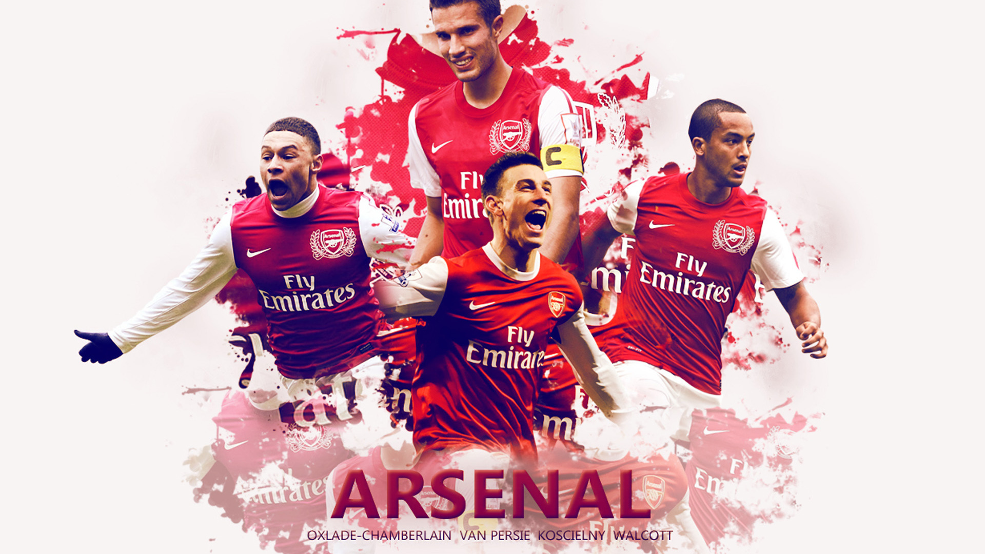 Возлюбленная футбольная команда Англии Арсенал