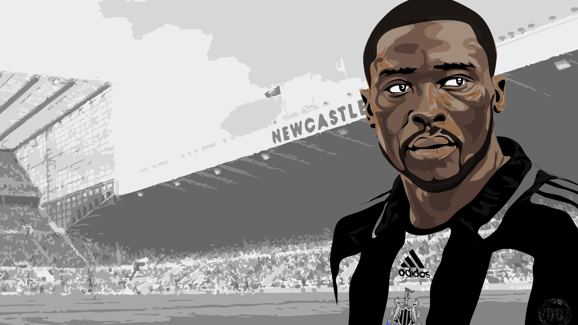 Знаменитая футбольная команда Ньюкасл Юнайтед