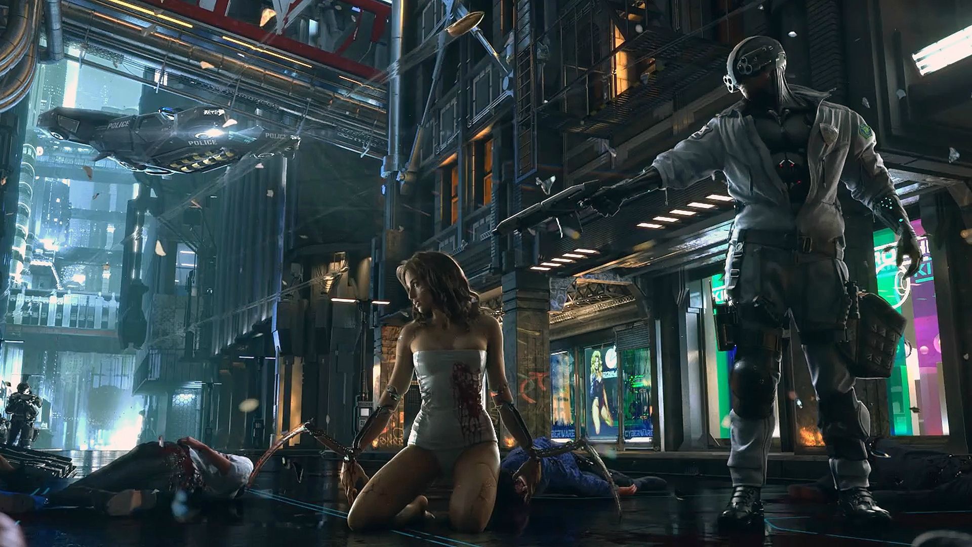 Мир игры Cyberpunk 2077