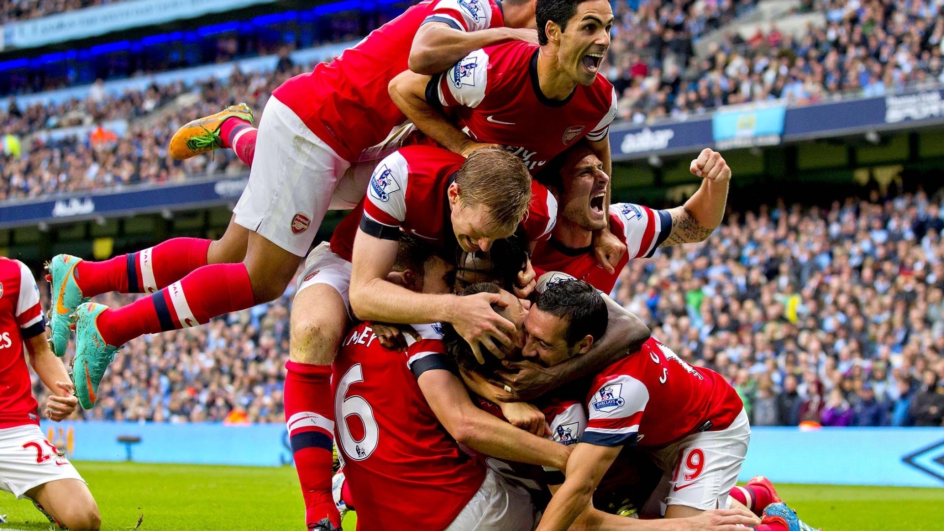 Радость победы Арсенал