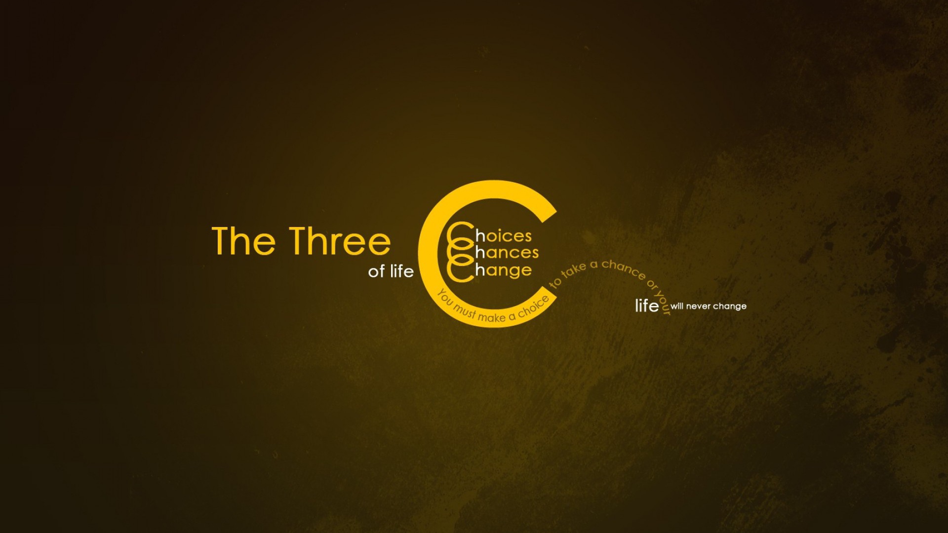 Три попытки, шанса и перемены