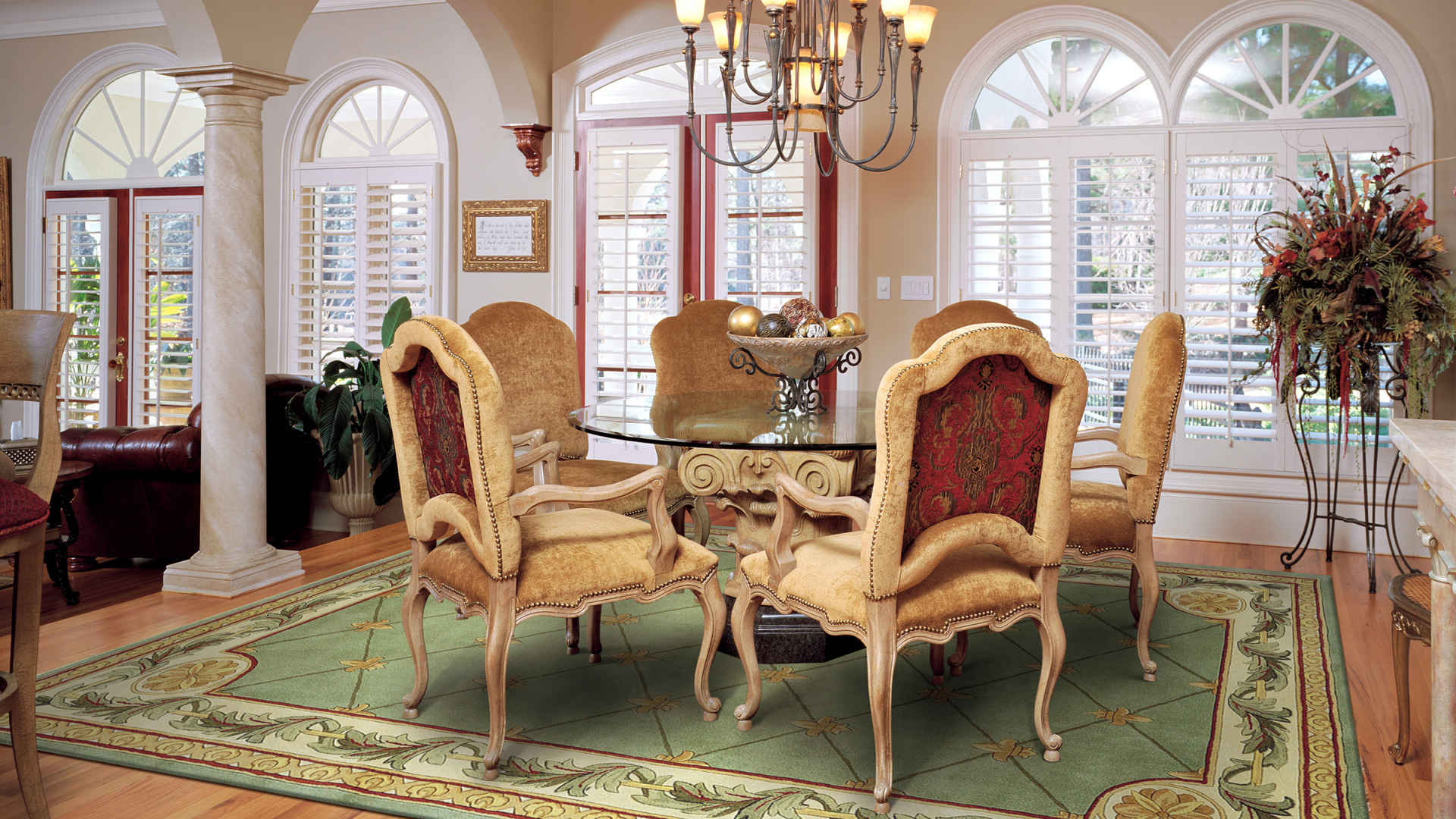 Мягкая мебель в столовой