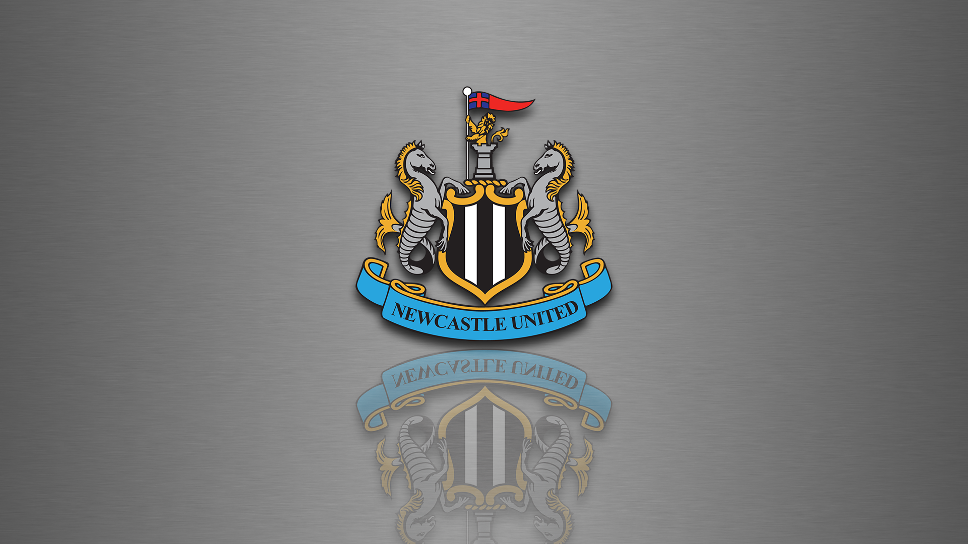 Известная футбольная команда Англии Ньюкасл Юнайтед