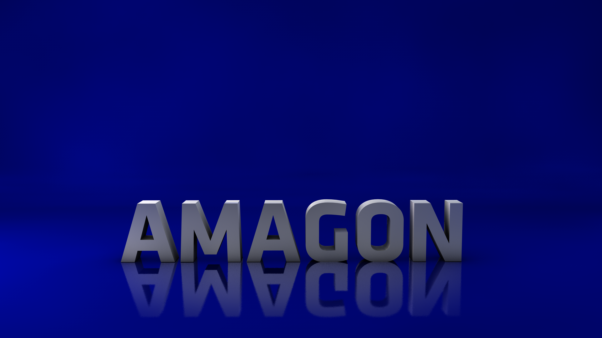 Серые буквы на голубом фоне, 3Д модель