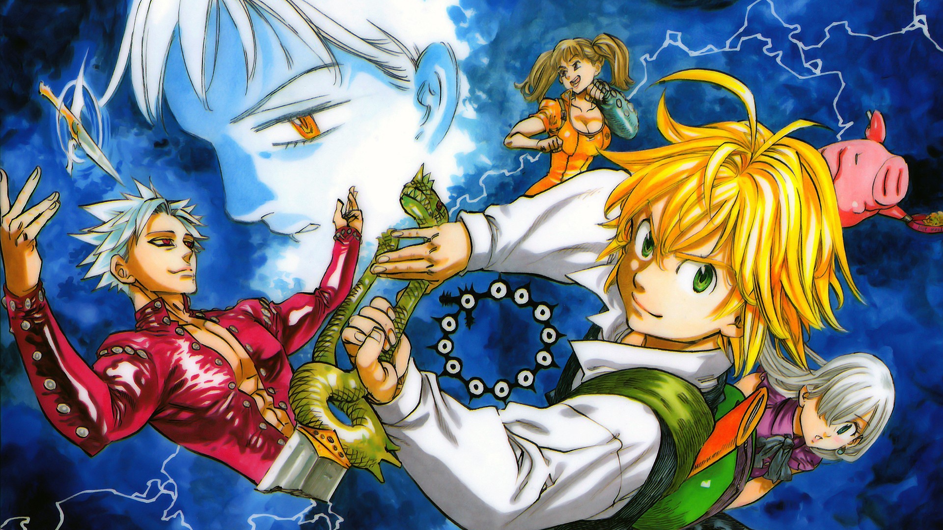 Персонажи аниме Nanatsu no Taizai