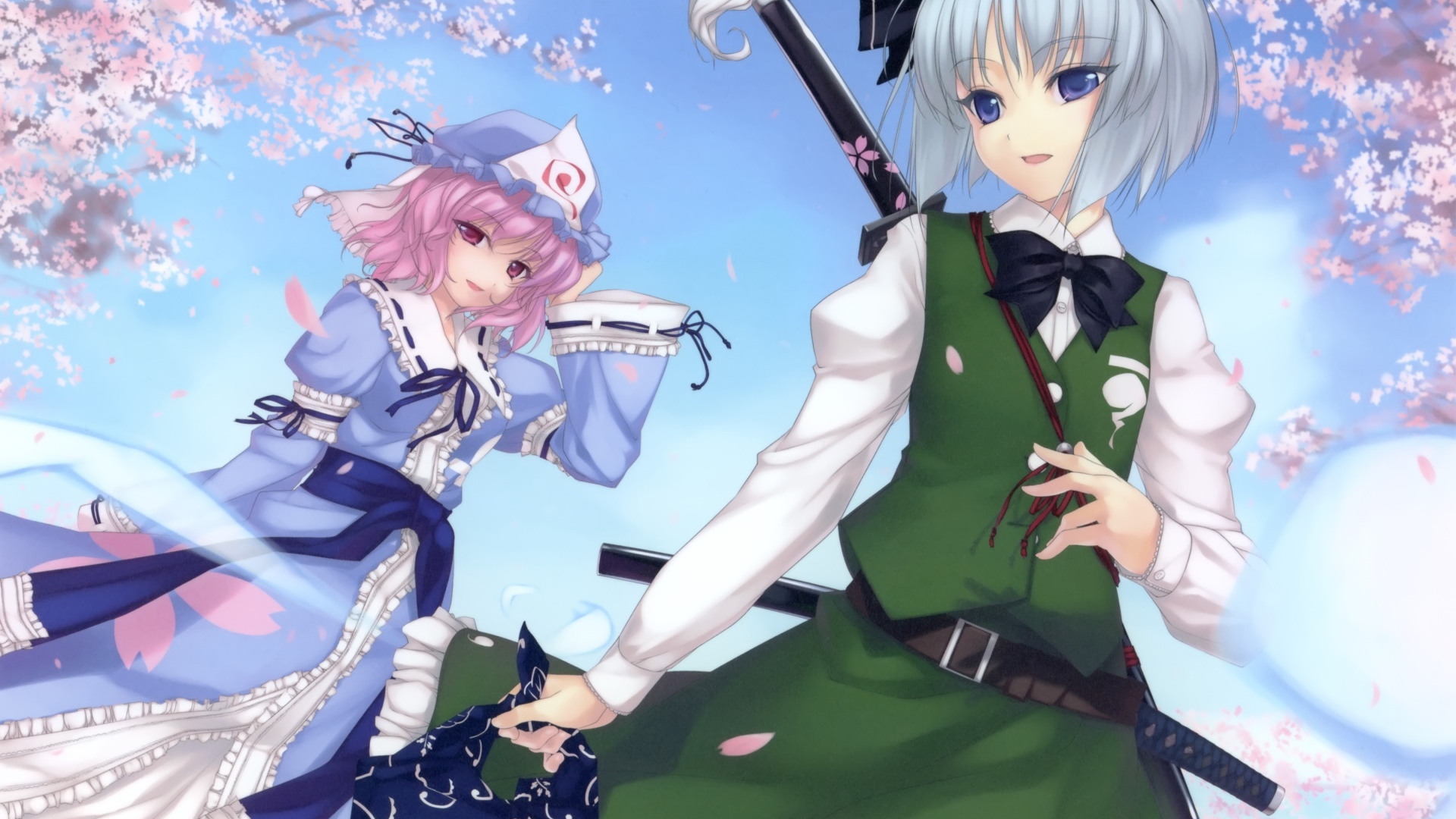 Герои аниме Saigyouji Yuyuko