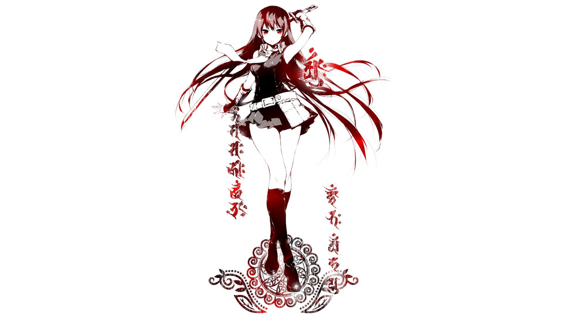 Девушка аниме Akame ga Kill