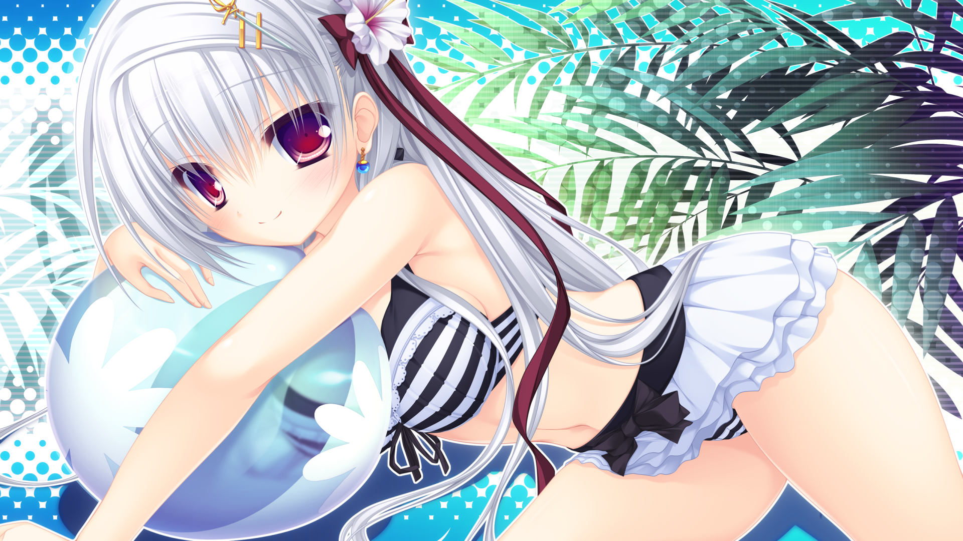 Аниме девушка в купальнике, Justy x Nasty