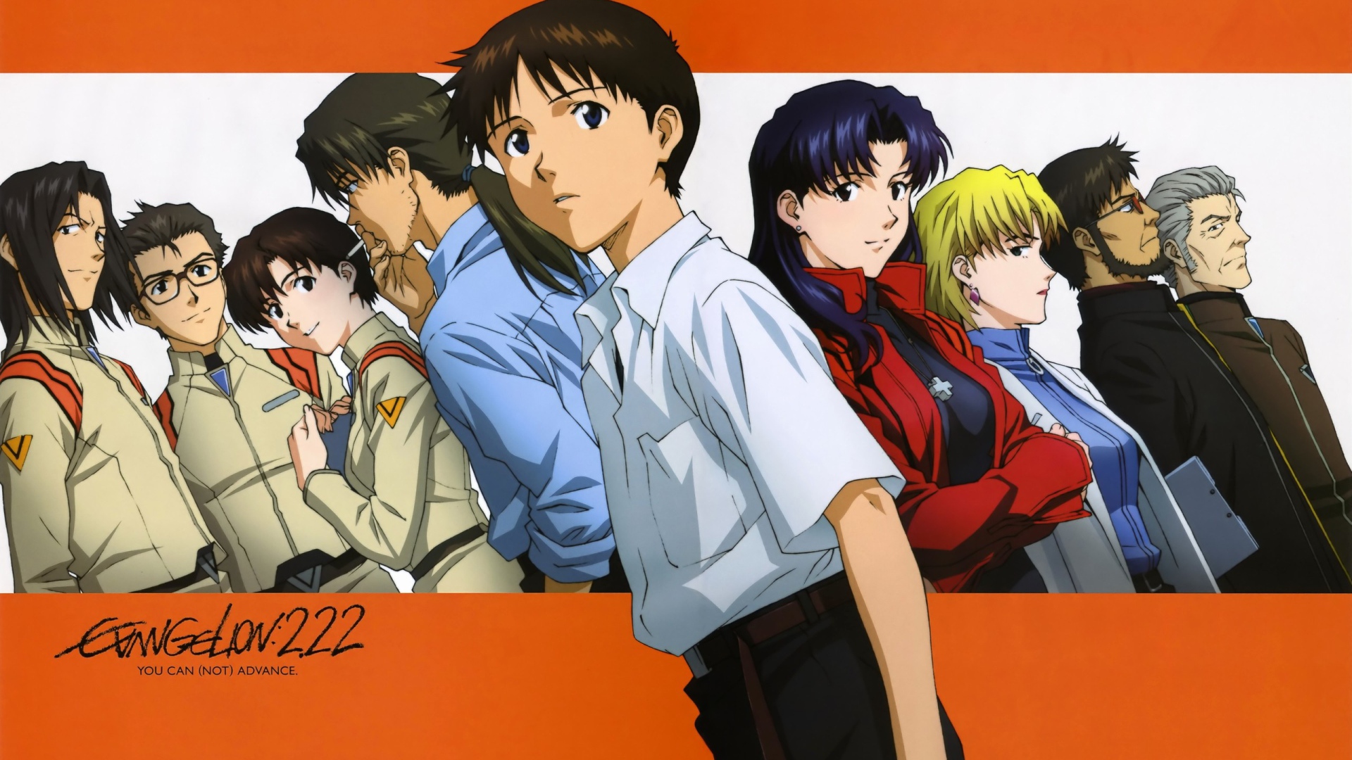 Персонажи аниме Evangelion 222