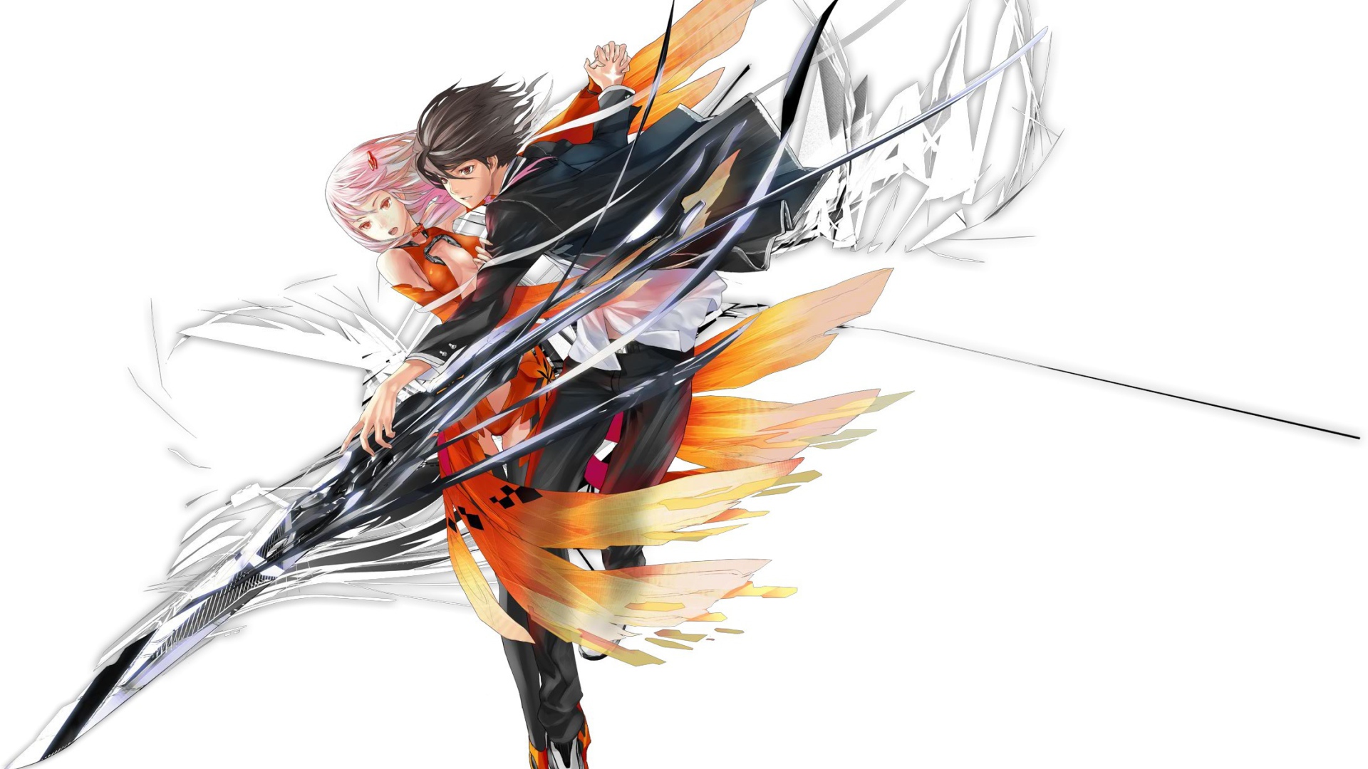 Танец в аниме Guilty Crown