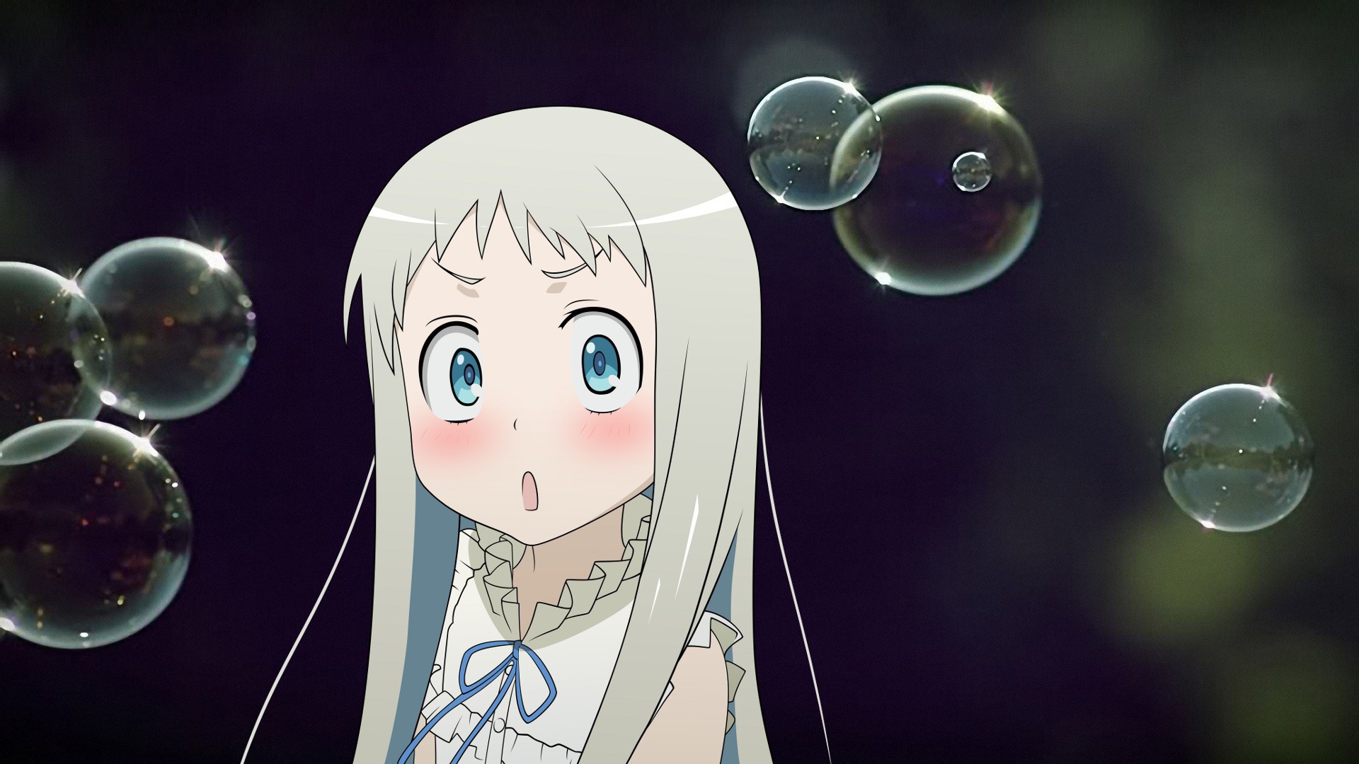 Девушка призрак в аниме Honma Meiko