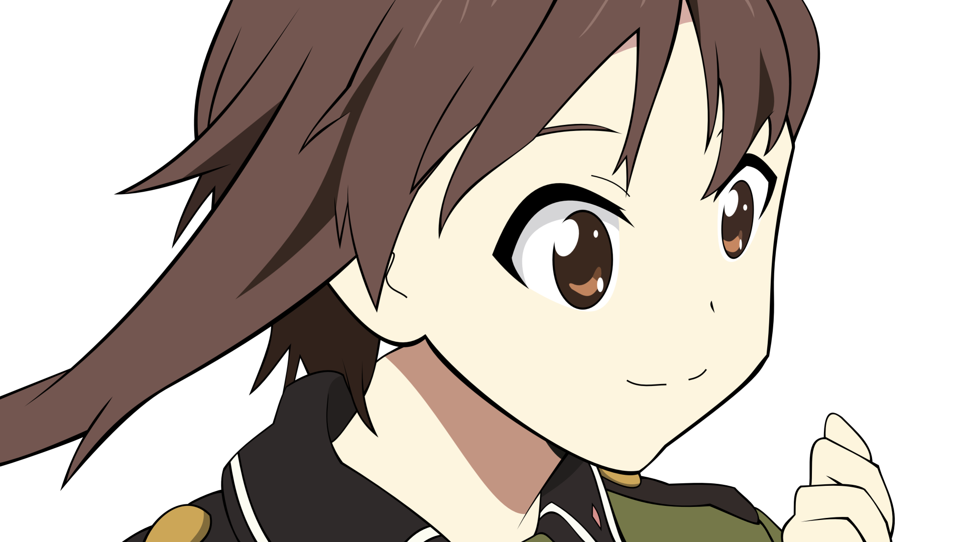 Девочка из аниме Звуки небес