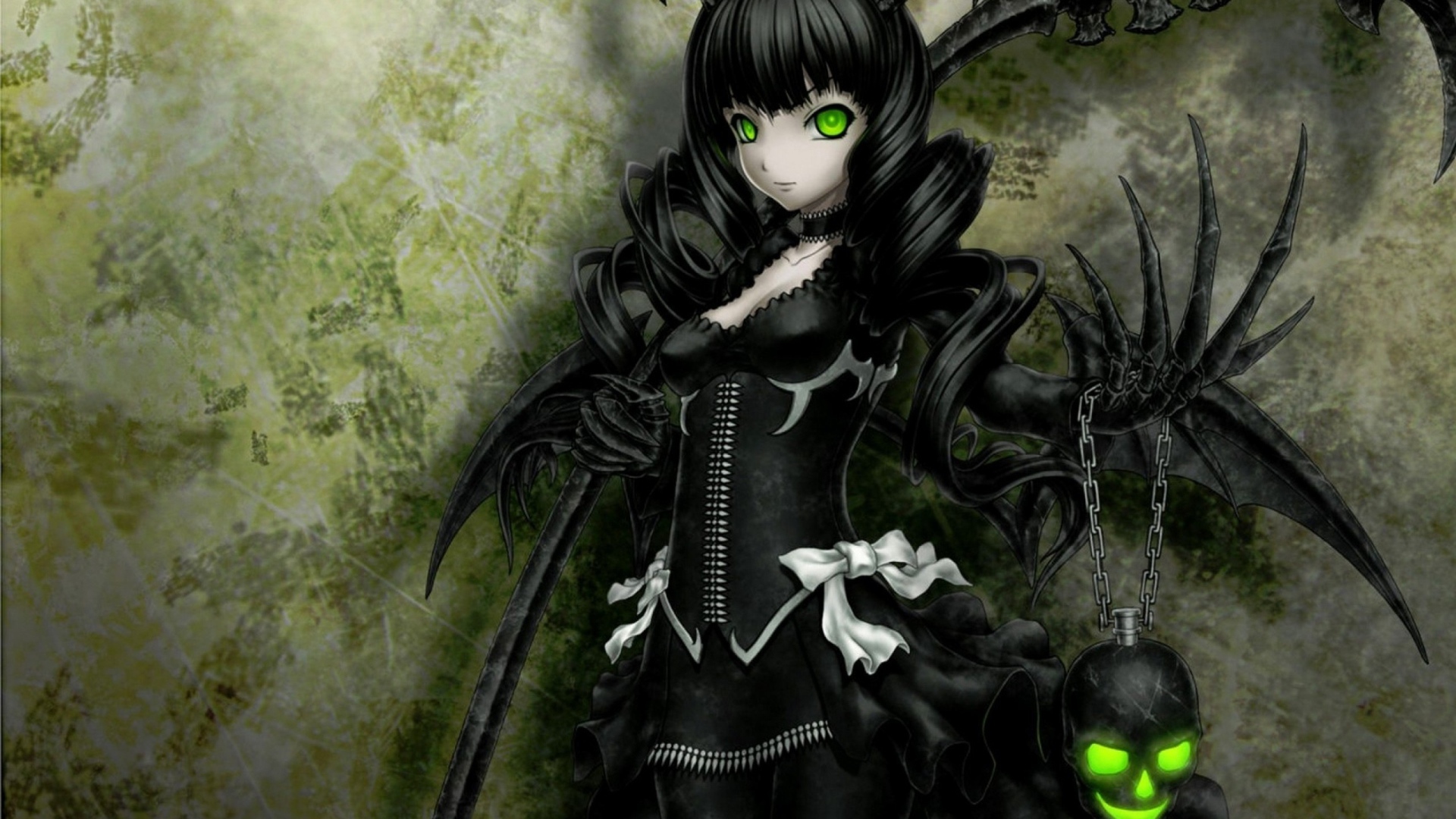 Девушка аниме мастер смерти