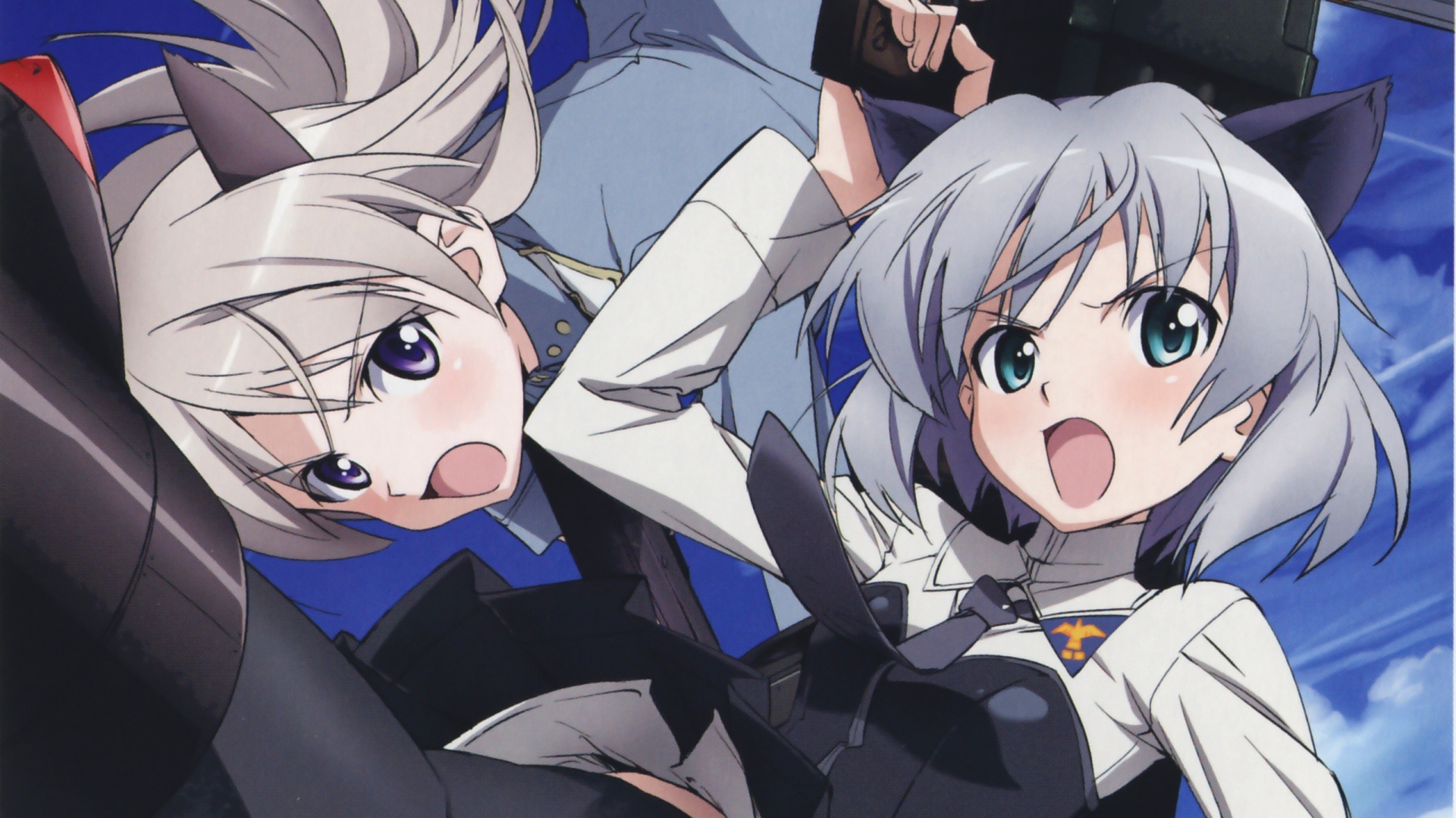 Девушки из аниме Штурмовые ведьмы